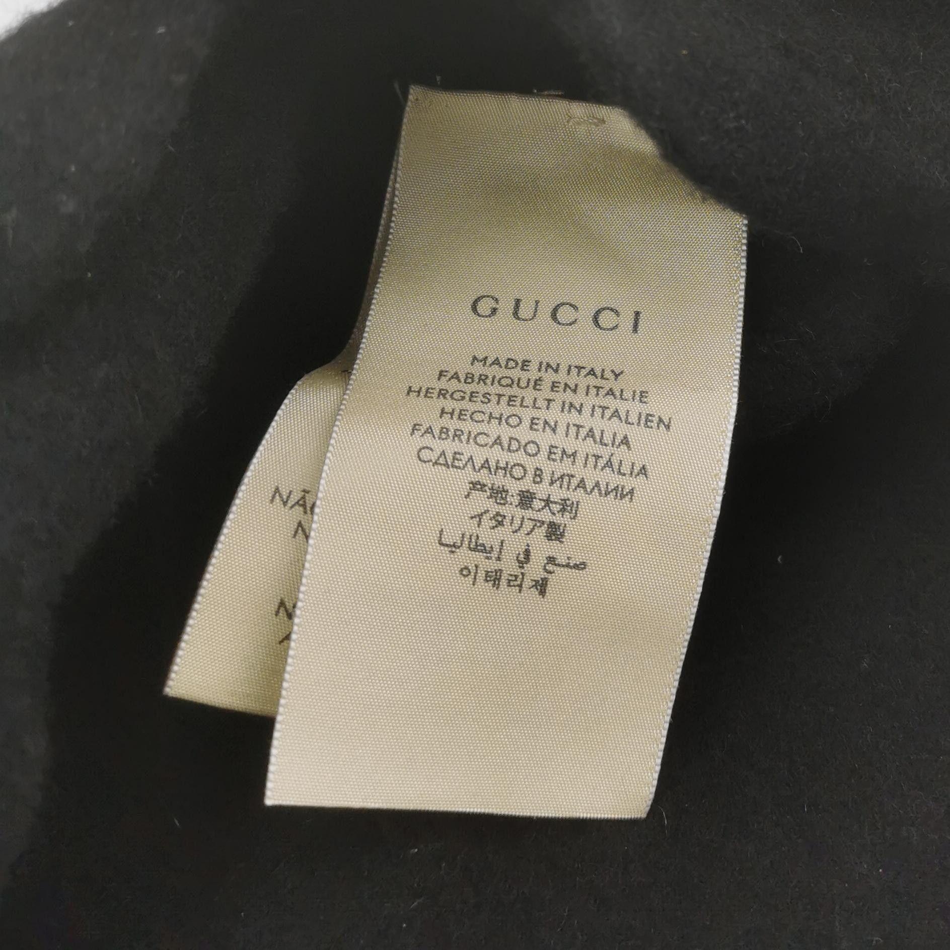 Gucci Gucci Double G Wool Beret Size ONE SIZE - 6 Thumbnail