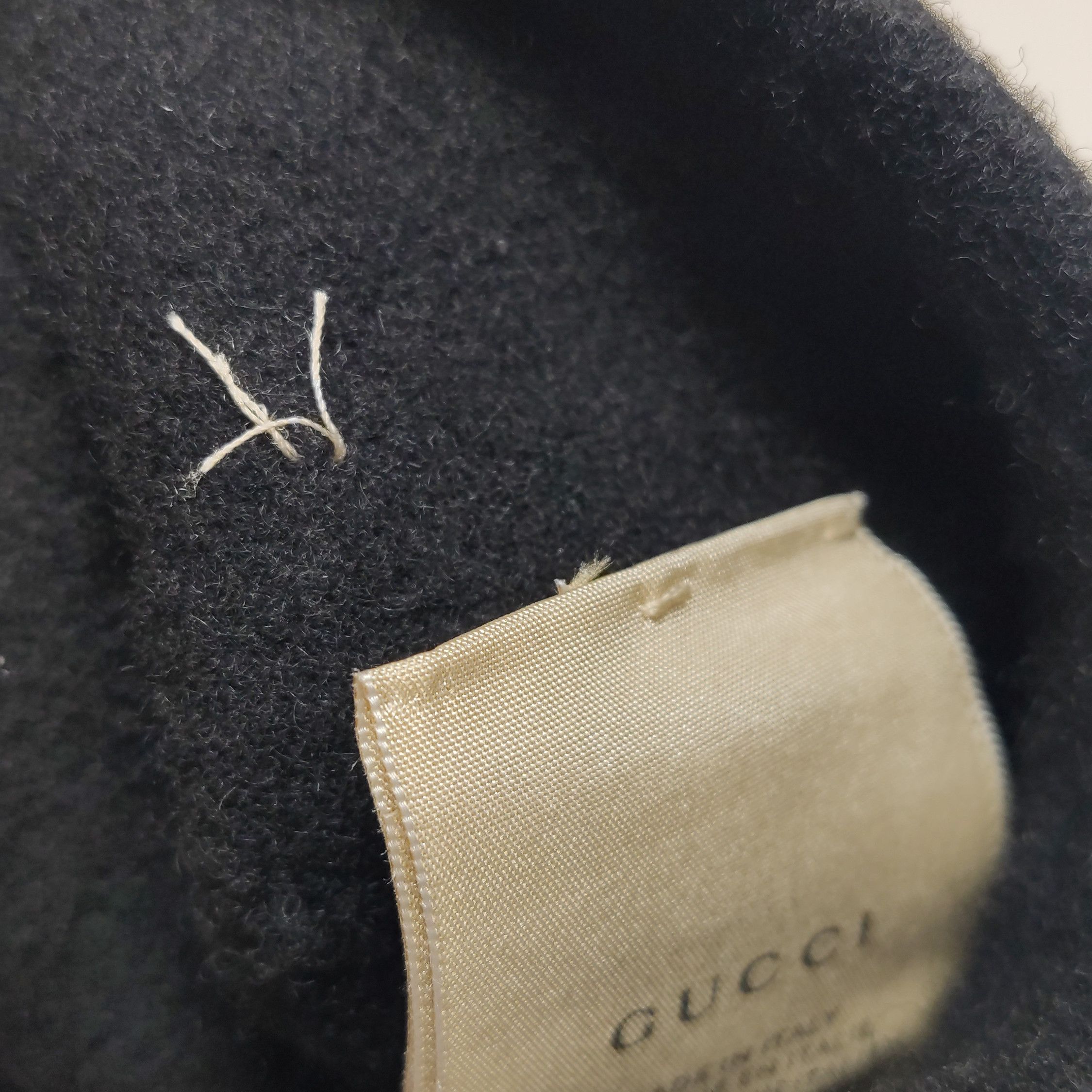 Gucci Gucci Double G Wool Beret Size ONE SIZE - 7 Thumbnail
