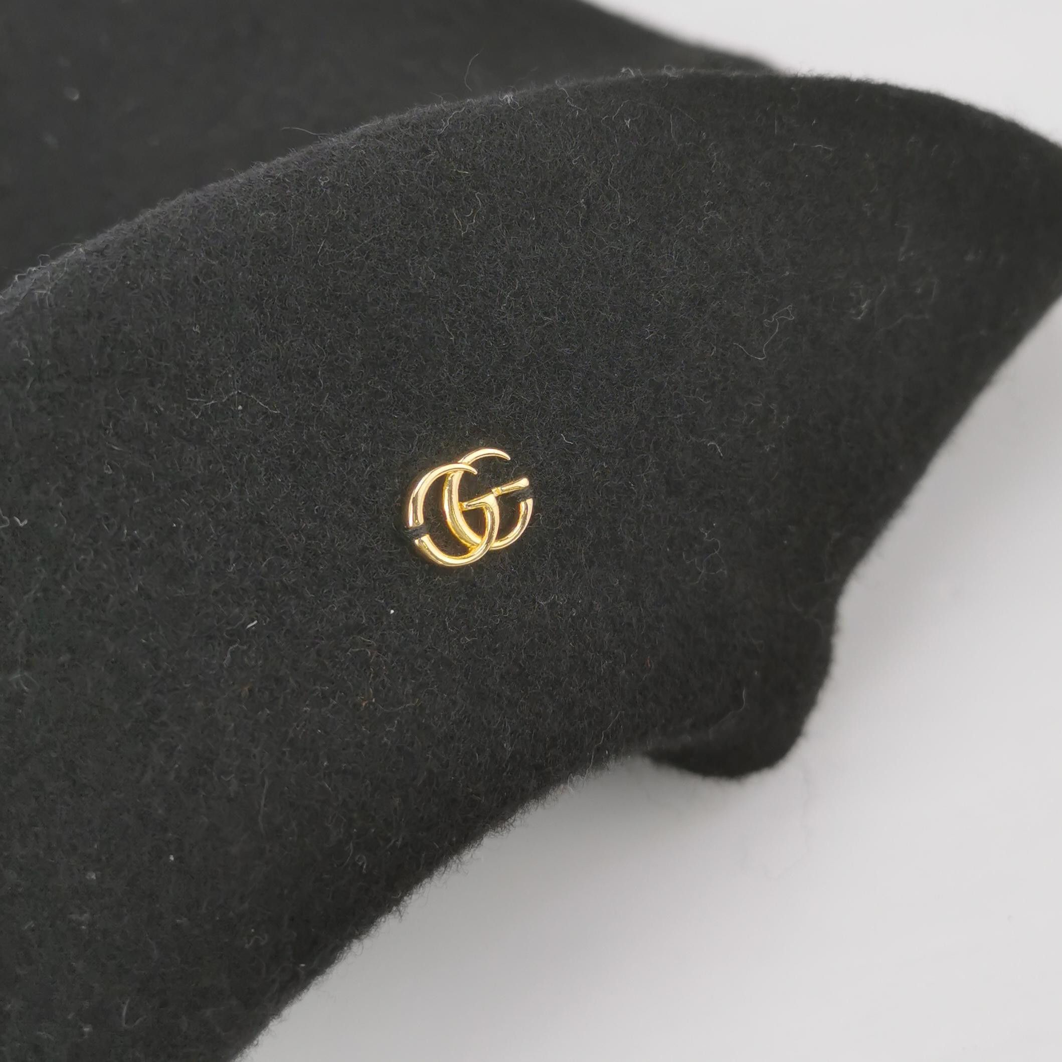 Gucci Gucci Double G Wool Beret Size ONE SIZE - 4 Thumbnail
