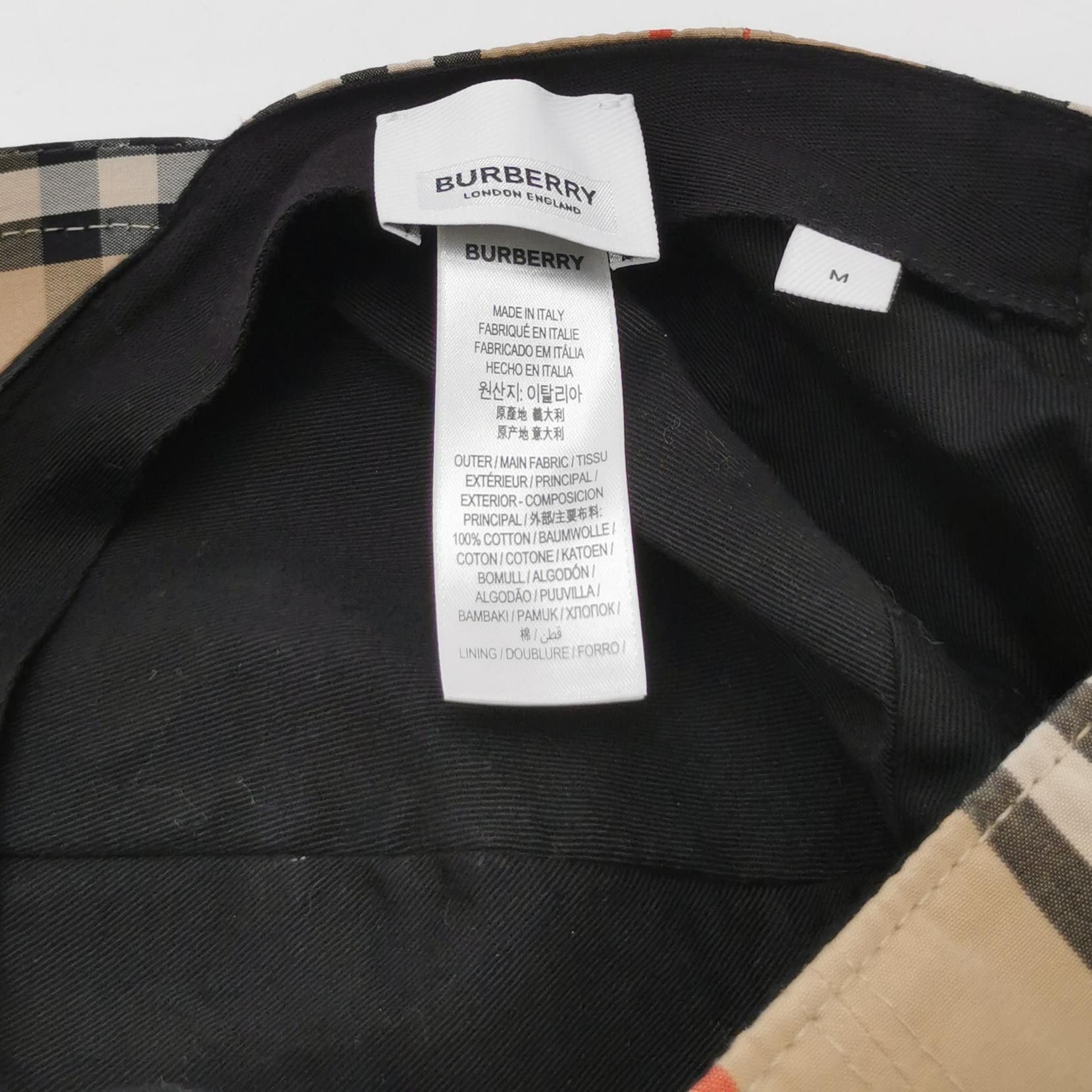 Burberry Burberry Monogram TB Check Baseball Cap Size M Size ONE SIZE - 5 Thumbnail