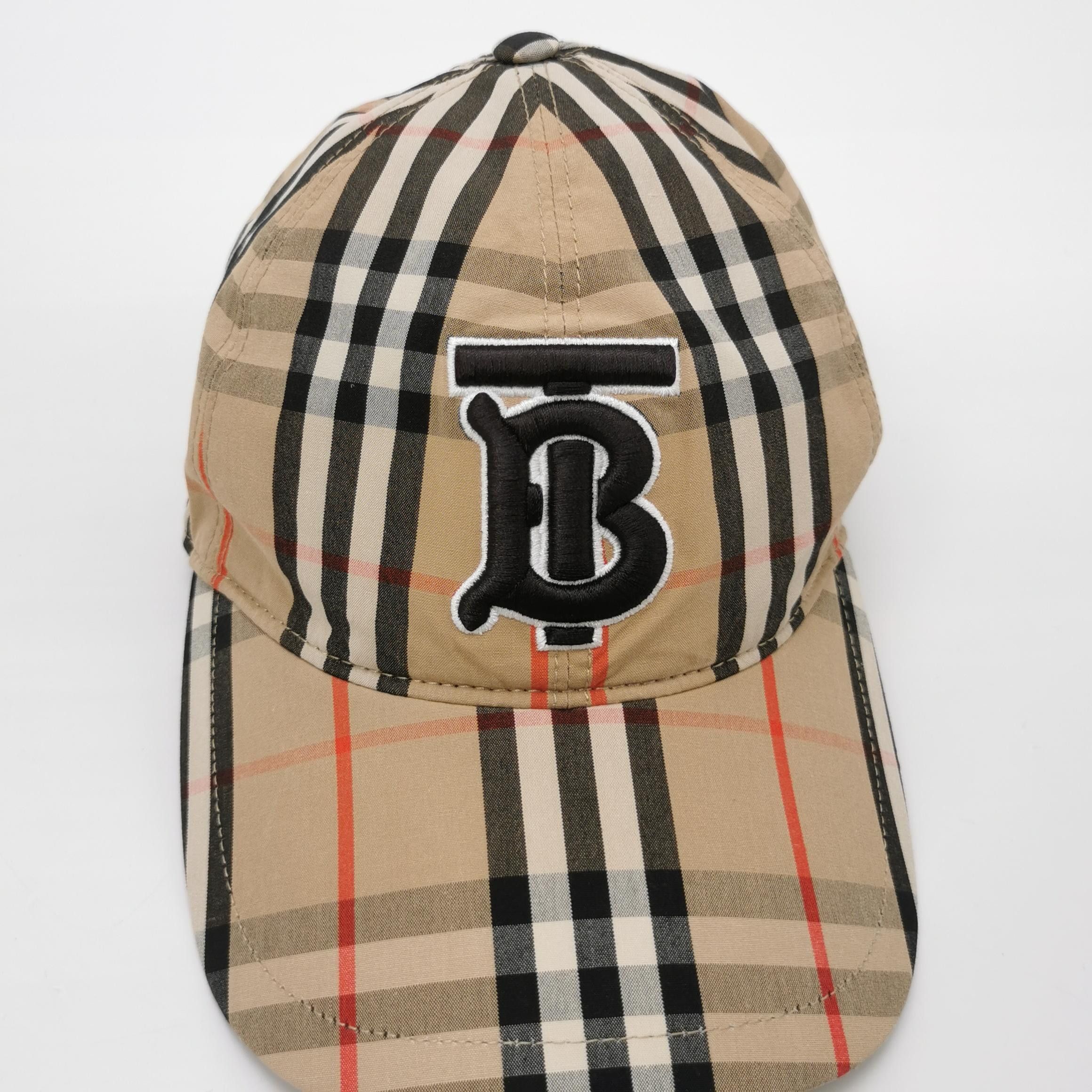 Burberry Burberry Monogram TB Check Baseball Cap Size M Size ONE SIZE - 4 Thumbnail