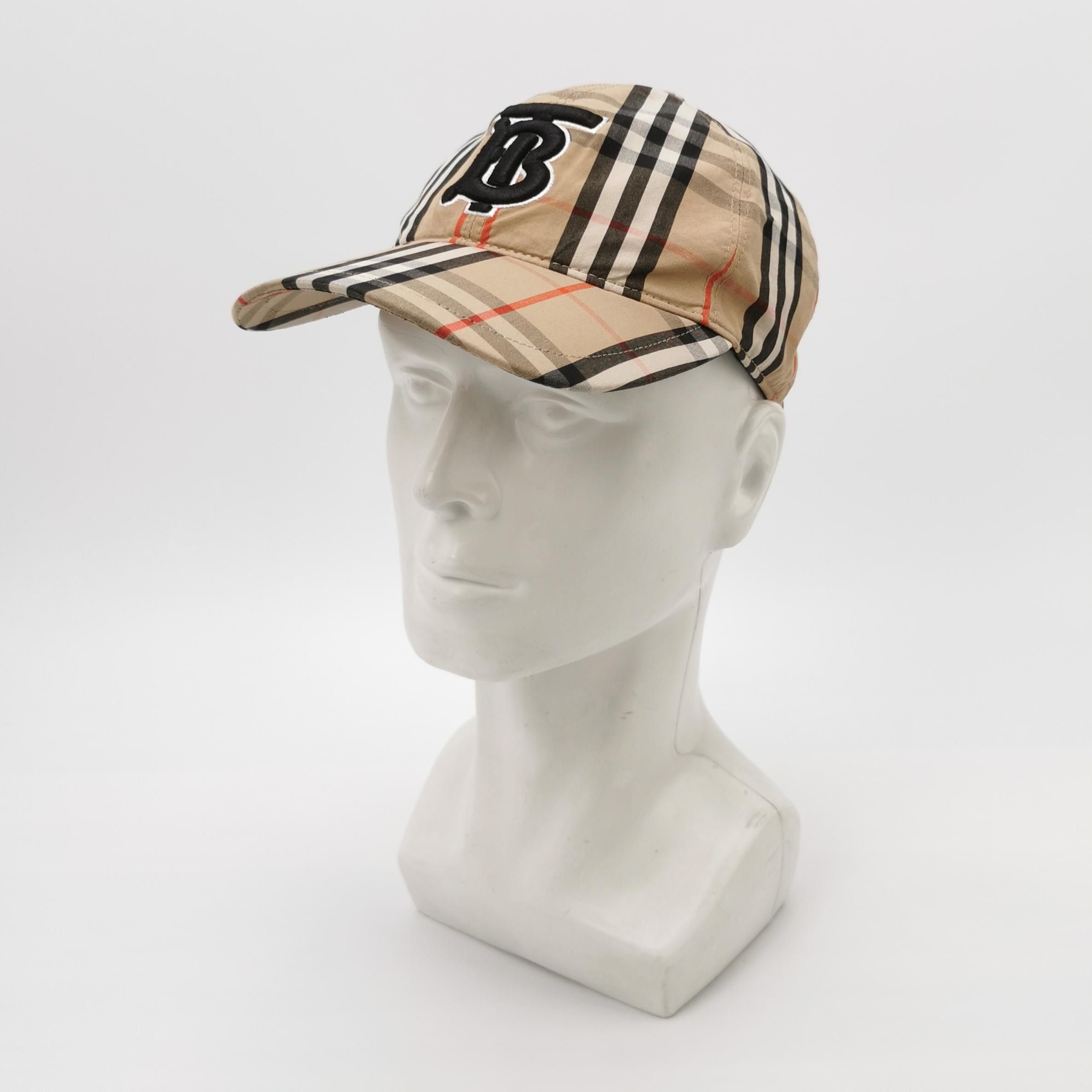 Burberry Burberry Monogram TB Check Baseball Cap Size M Size ONE SIZE - 2 Thumbnail