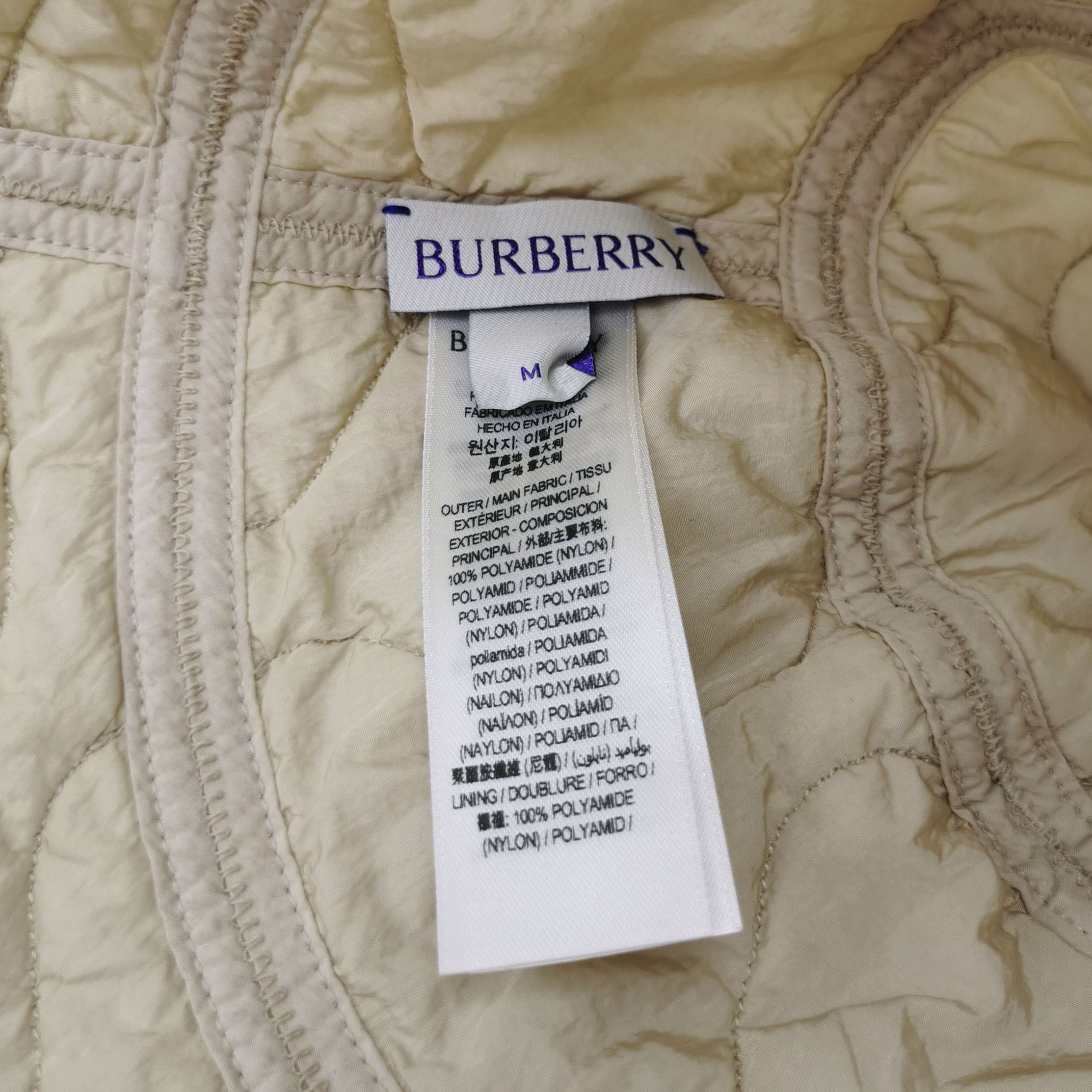 Burberry Burberry Quilted Equestrian Knight Bucket Hat Size M Size ONE SIZE - 5 Thumbnail