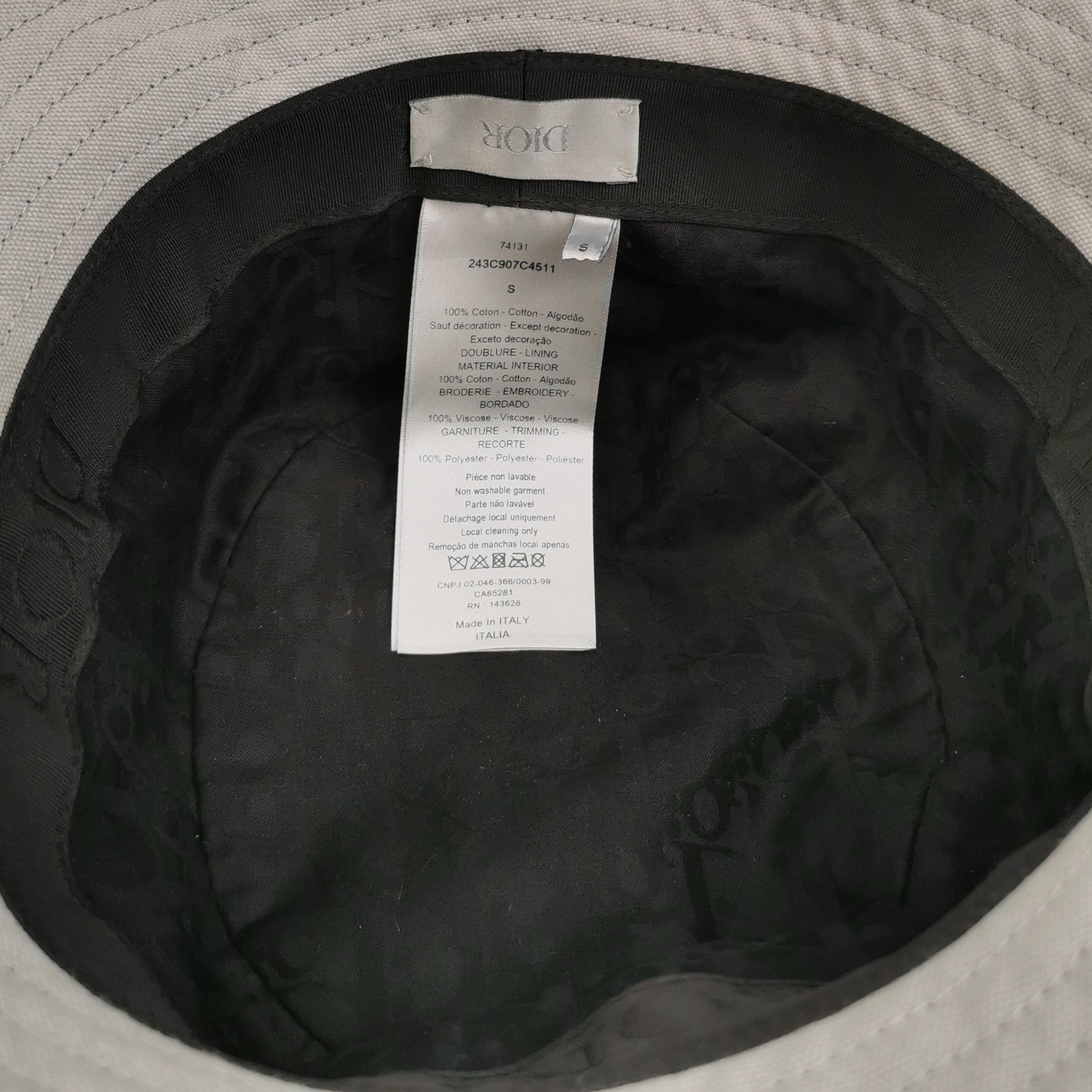 Dior Dior Atelier Logo Bucket Hat Size S Size ONE SIZE - 6 Thumbnail