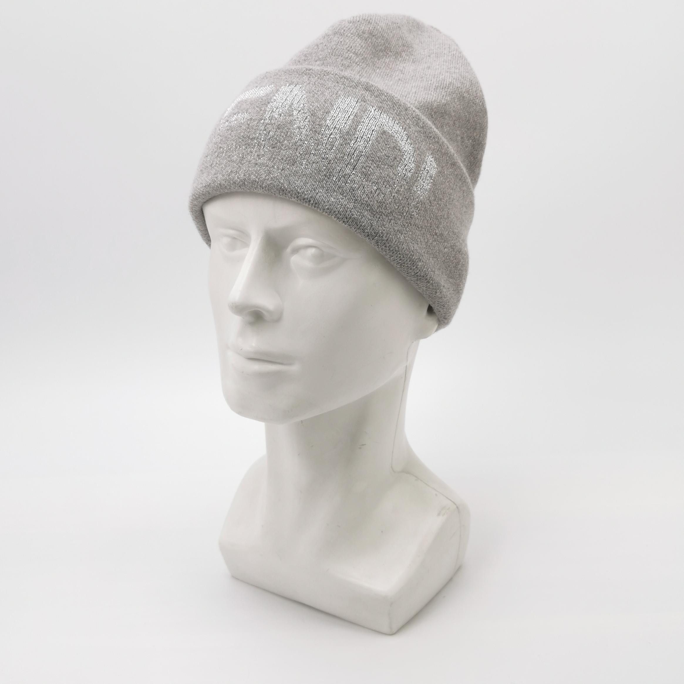 Fendi Fendi Logo Wool Cashmere Beanie ONE SIZE Size ONE SIZE - 2 Thumbnail