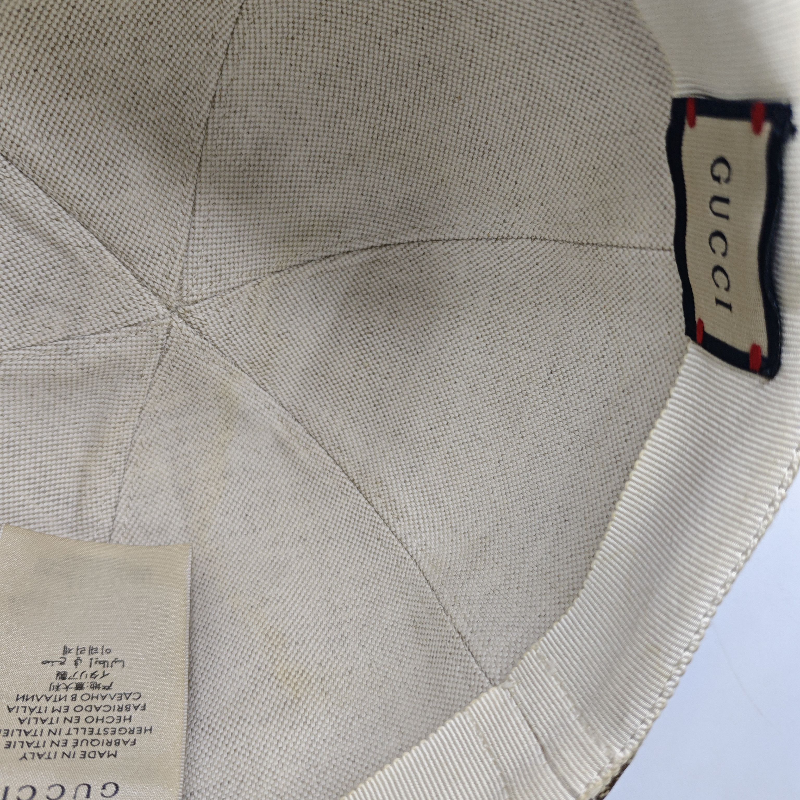 Gucci Gucci GG Monogram Baseball Cap Size ONE SIZE Size ONE SIZE - 7 Thumbnail