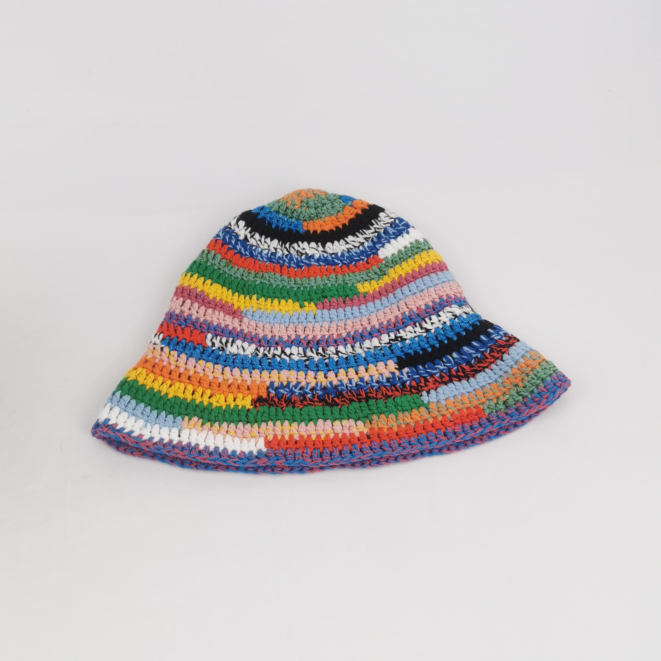 Miu Miu Miu Miu Crochet Bucket Hat Size XS Size ONE SIZE - 3 Thumbnail