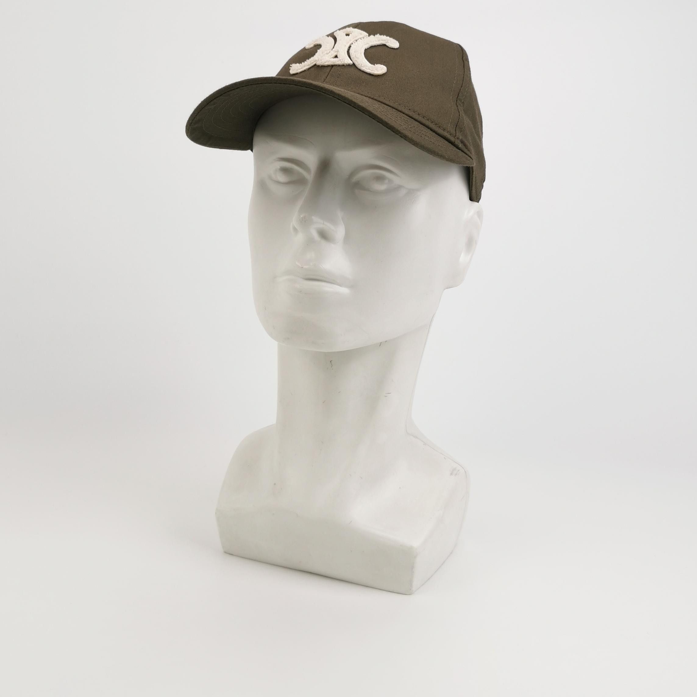 Celine Celine Triomphe Logo Baseball Cap Size S Size ONE SIZE - 2 Thumbnail