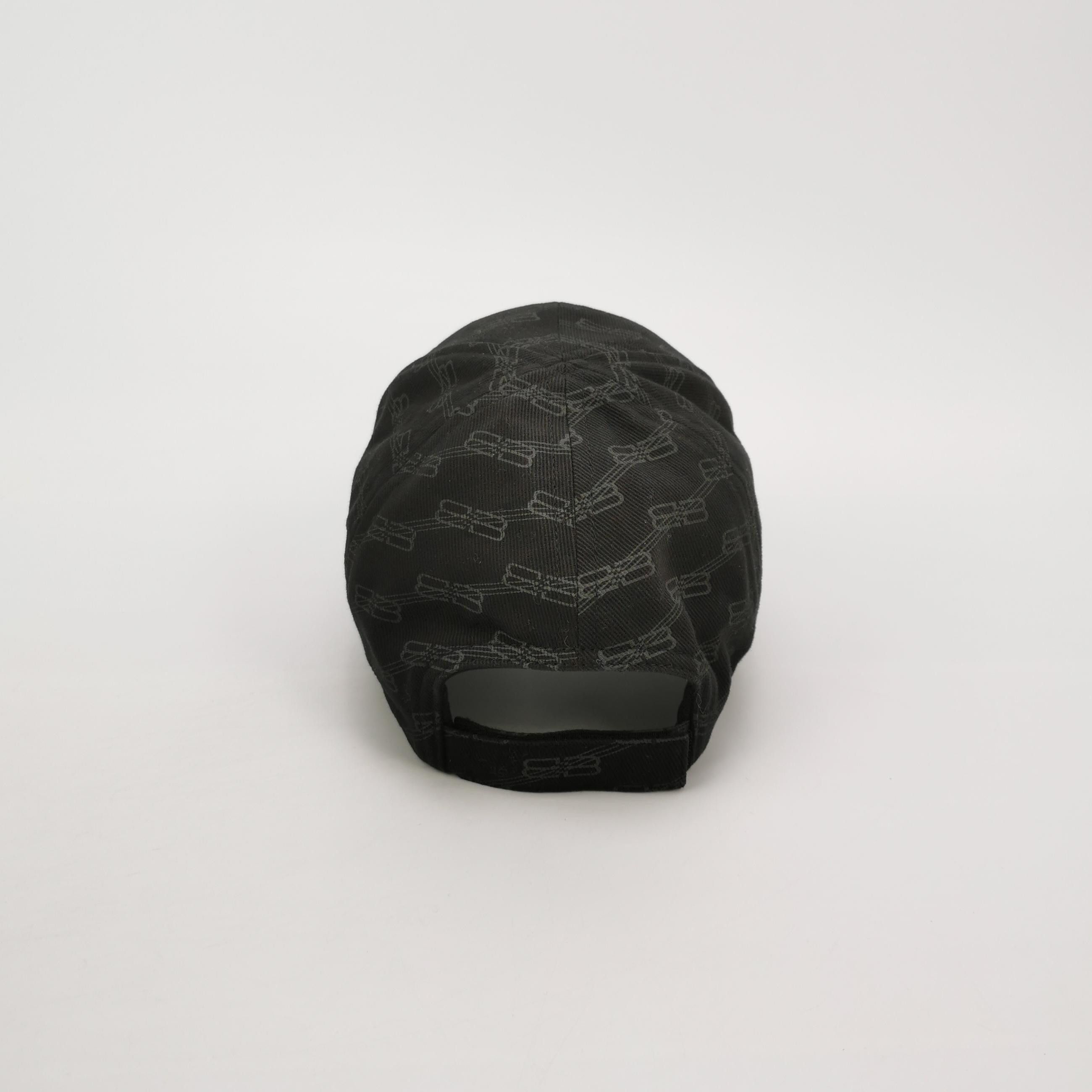 Balenciaga Balenciaga All Over Logo Baseball Cap Size M Size ONE SIZE - 3 Thumbnail