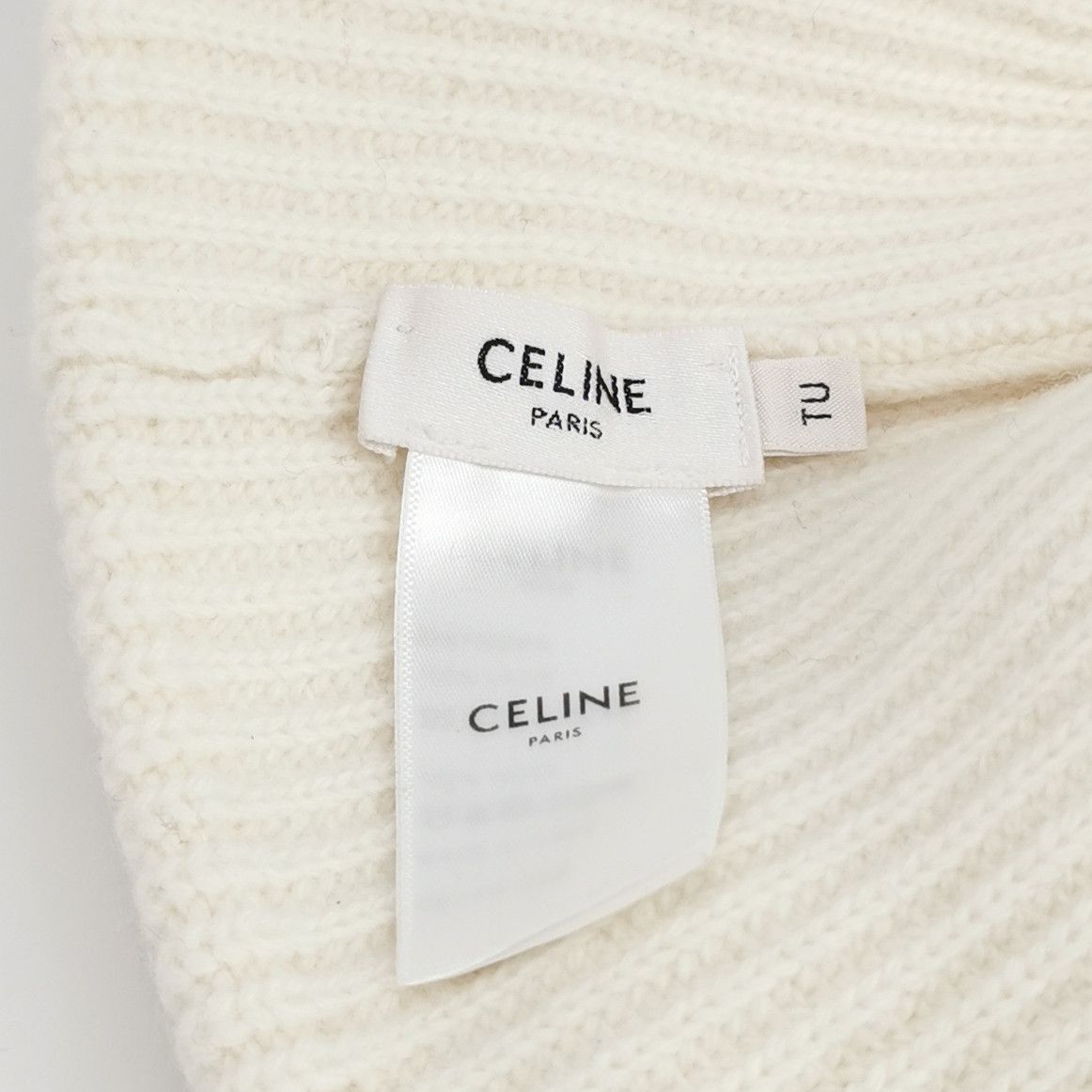 Celine Celine Embroidered Logo Beanie Size OS Size ONE SIZE - 5 Thumbnail