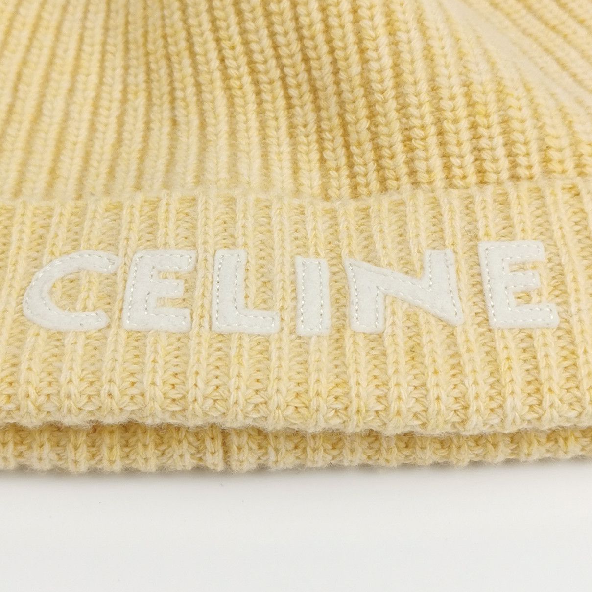 Celine Celine Logo Patch Knit Hat Size ONE SIZE Size ONE SIZE - 4 Thumbnail