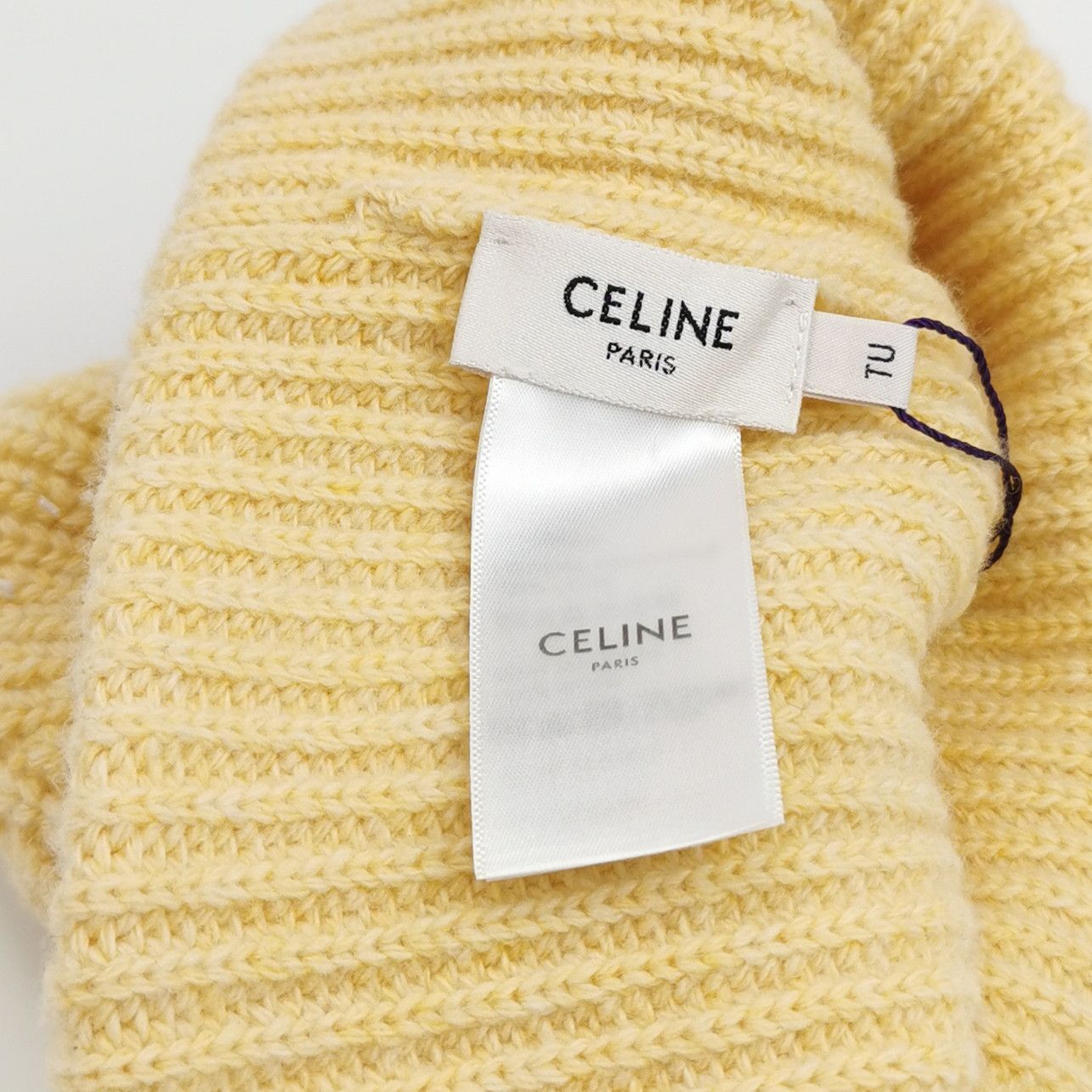 Celine Celine Logo Patch Knit Hat Size ONE SIZE Size ONE SIZE - 5 Thumbnail
