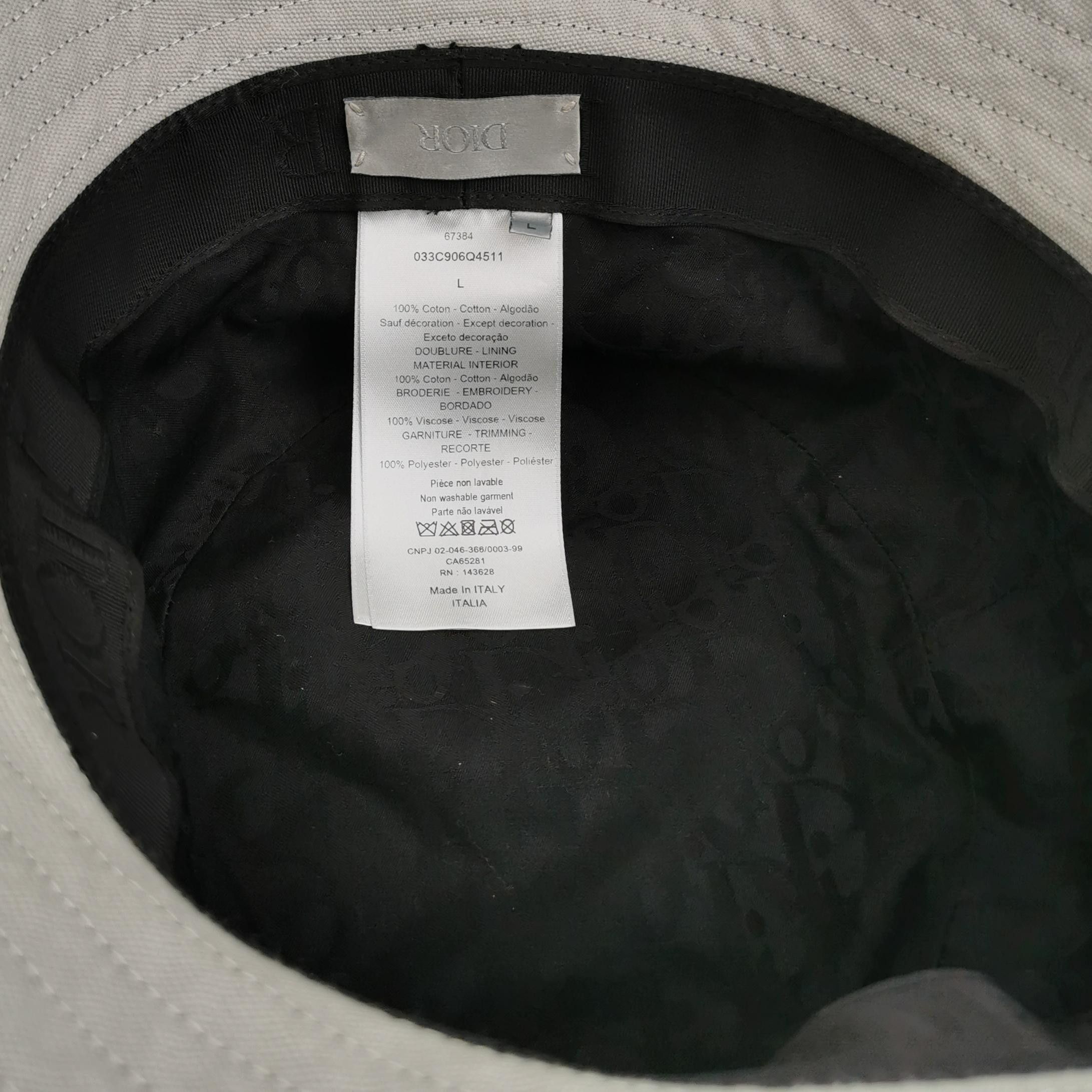 Dior Dior Logo Bucket Hat Size L Size ONE SIZE - 6 Thumbnail