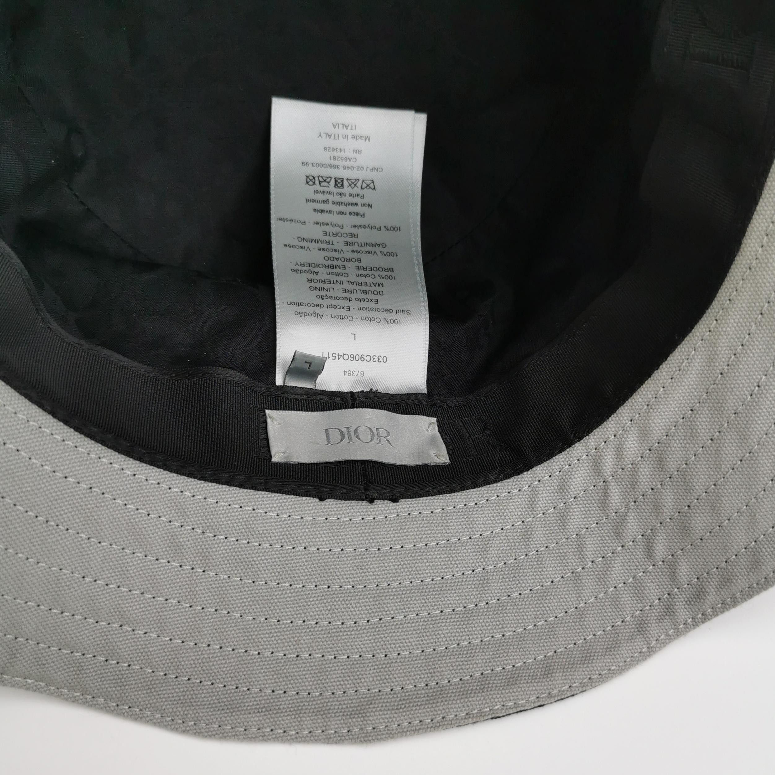 Dior Dior Logo Bucket Hat Size L Size ONE SIZE - 5 Thumbnail