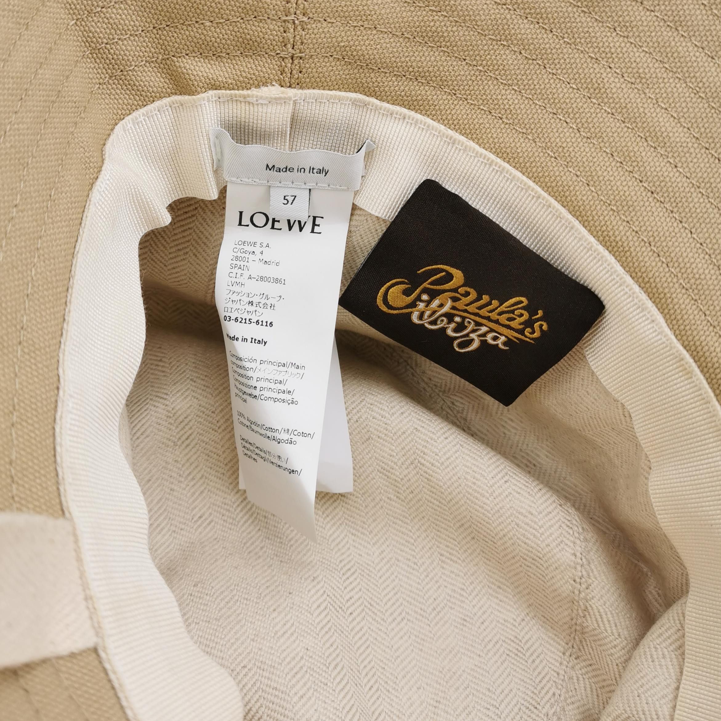 Loewe Loewe Paula's Ibiza Bucket Hat 57 Size ONE SIZE - 5 Thumbnail