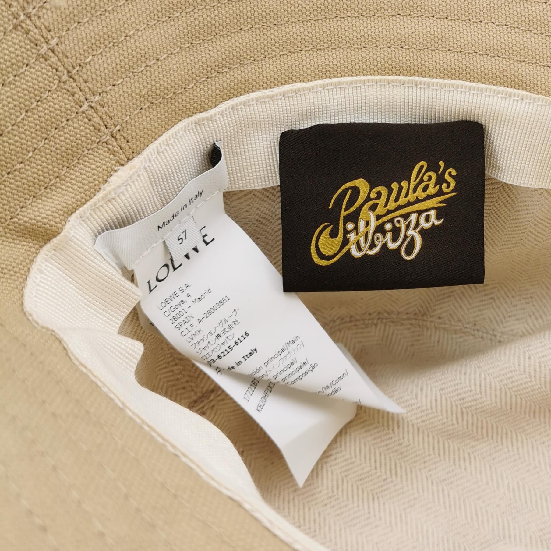 Loewe Loewe Paula's Ibiza Bucket Hat 57 Size ONE SIZE - 4 Thumbnail