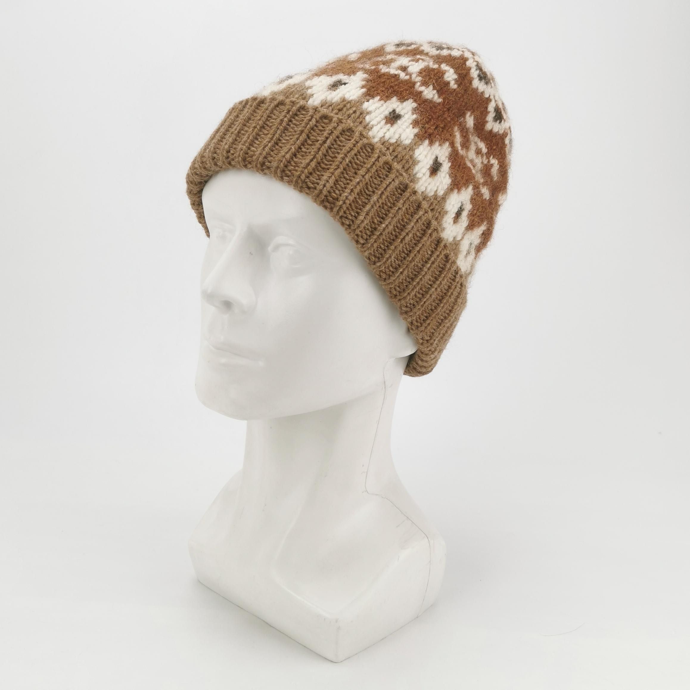 Celine Celine Triomphe Logo Knit Beanie One Size Size ONE SIZE - 2 Thumbnail