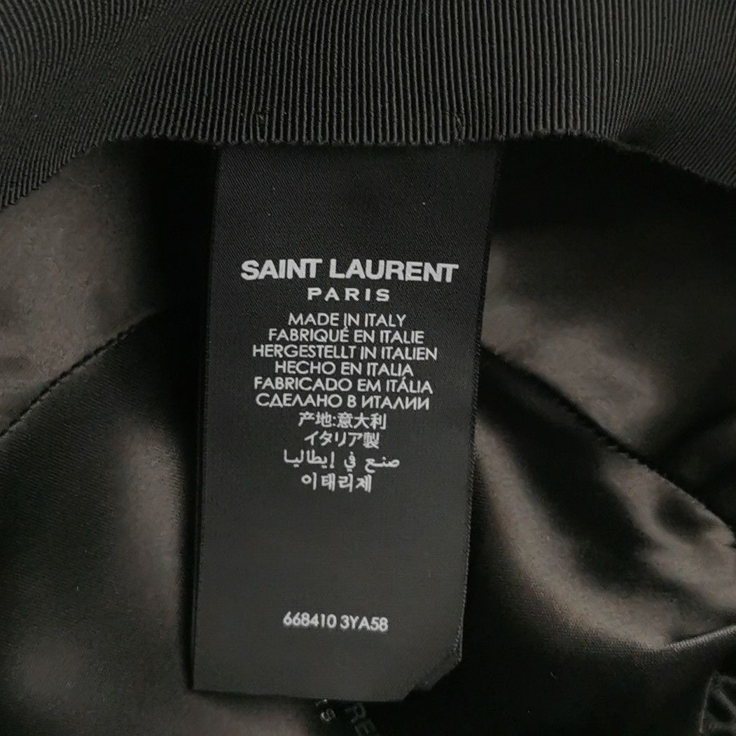 Saint Laurent Paris Saint Laurent Rabbit Felt Fedora Hat Size ONE SIZE - 7 Thumbnail