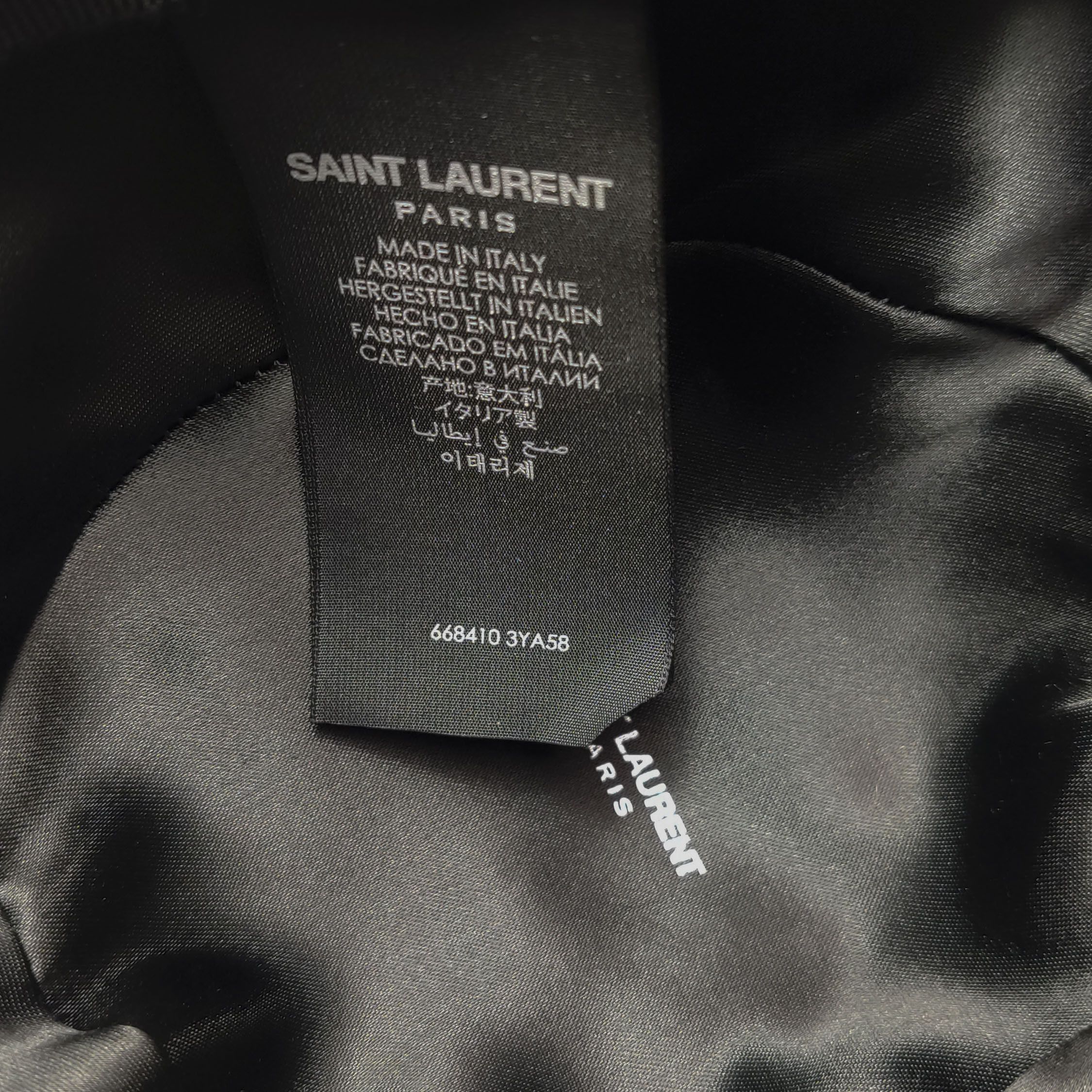Saint Laurent Paris Saint Laurent Rabbit Felt Fedora Hat Size ONE SIZE - 11 Thumbnail