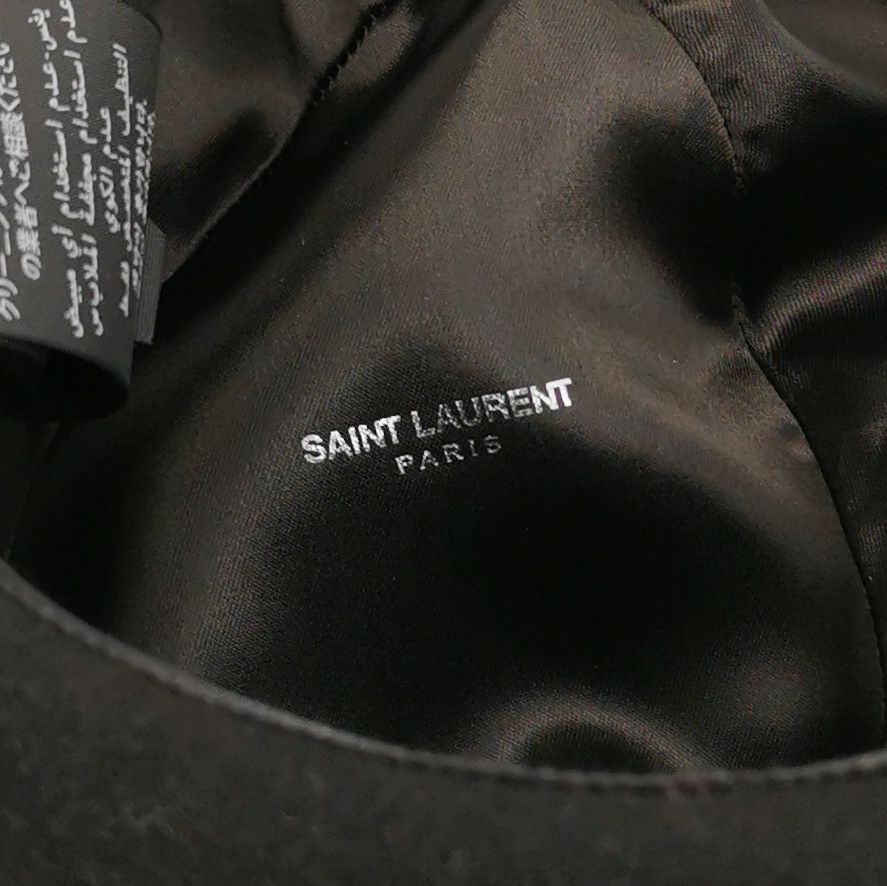 Saint Laurent Paris Saint Laurent Rabbit Felt Fedora Hat Size ONE SIZE - 5 Thumbnail