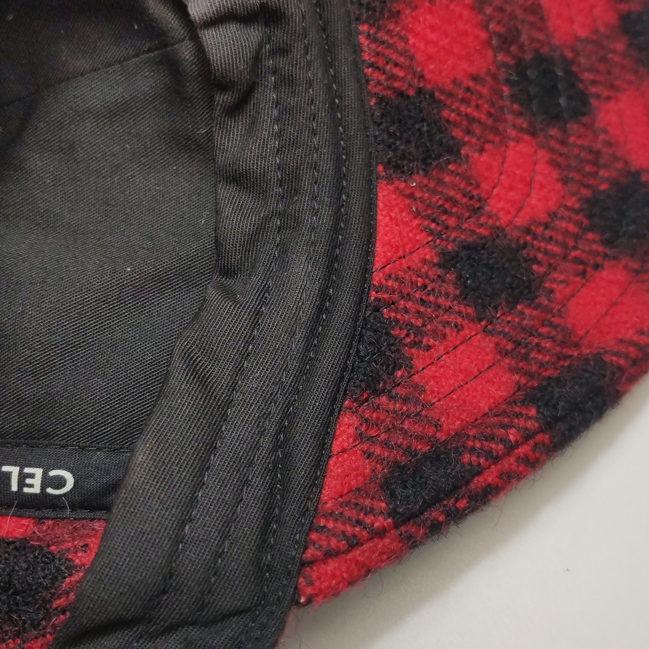 Celine Celine Plaid Triomphe Baseball Cap Size L Size ONE SIZE - 6 Thumbnail