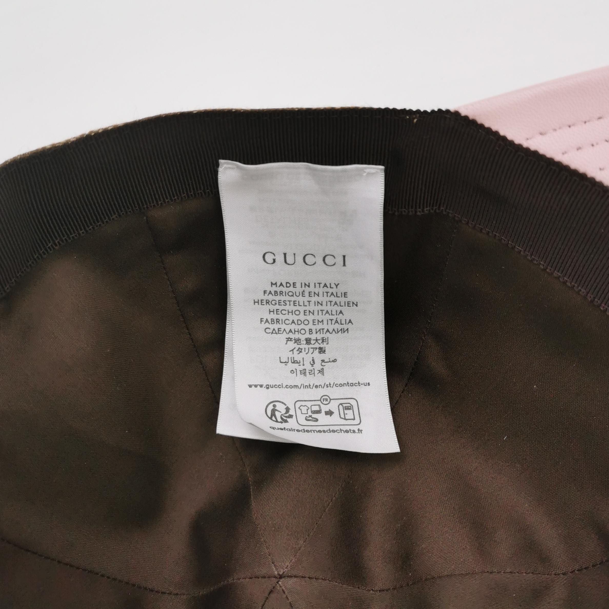 Gucci Gucci GG Supreme Canvas Baseball Cap Size S Size ONE SIZE - 5 Thumbnail