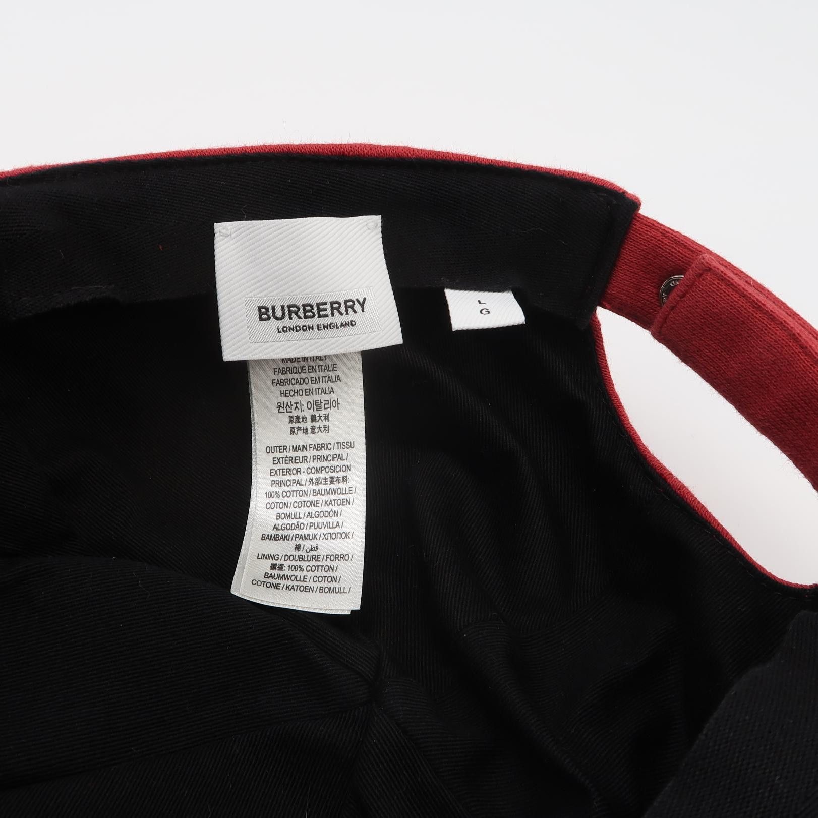 Burberry Burberry TB Logo Baseball Cap Size L Size ONE SIZE - 4 Thumbnail