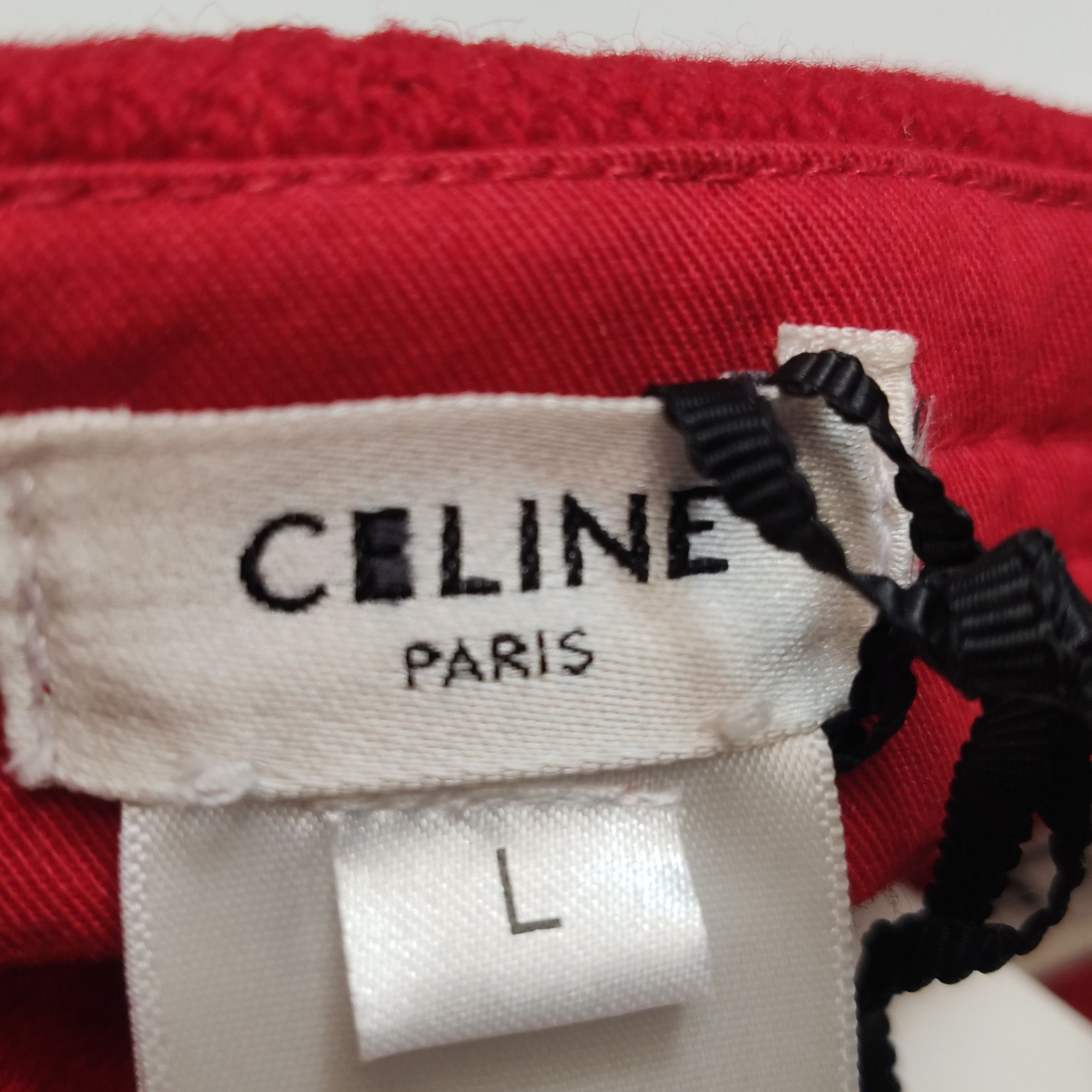 Celine Celine C Logo Wool Baseball Cap Size L Size ONE SIZE - 7 Thumbnail