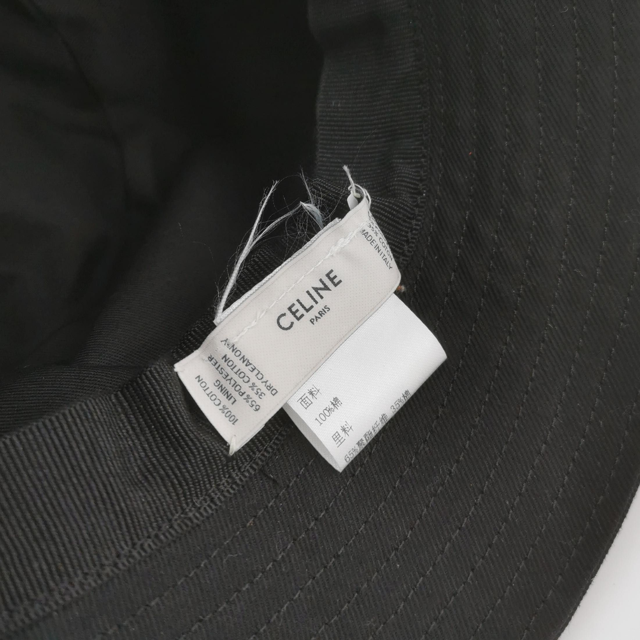 Celine Celine Logo Bucket Hat Size S Size ONE SIZE - 5 Thumbnail