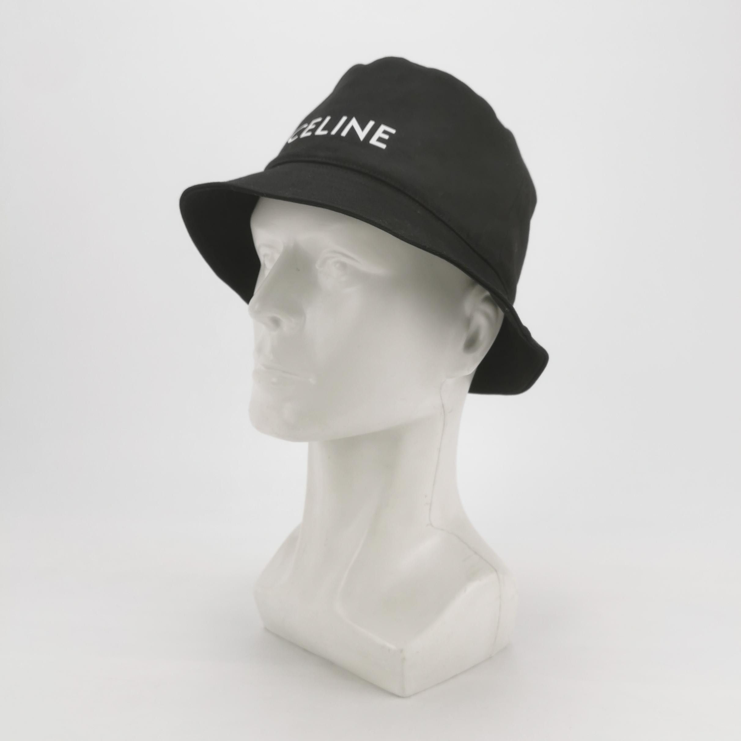 Celine Celine Logo Bucket Hat Size S Size ONE SIZE - 2 Thumbnail