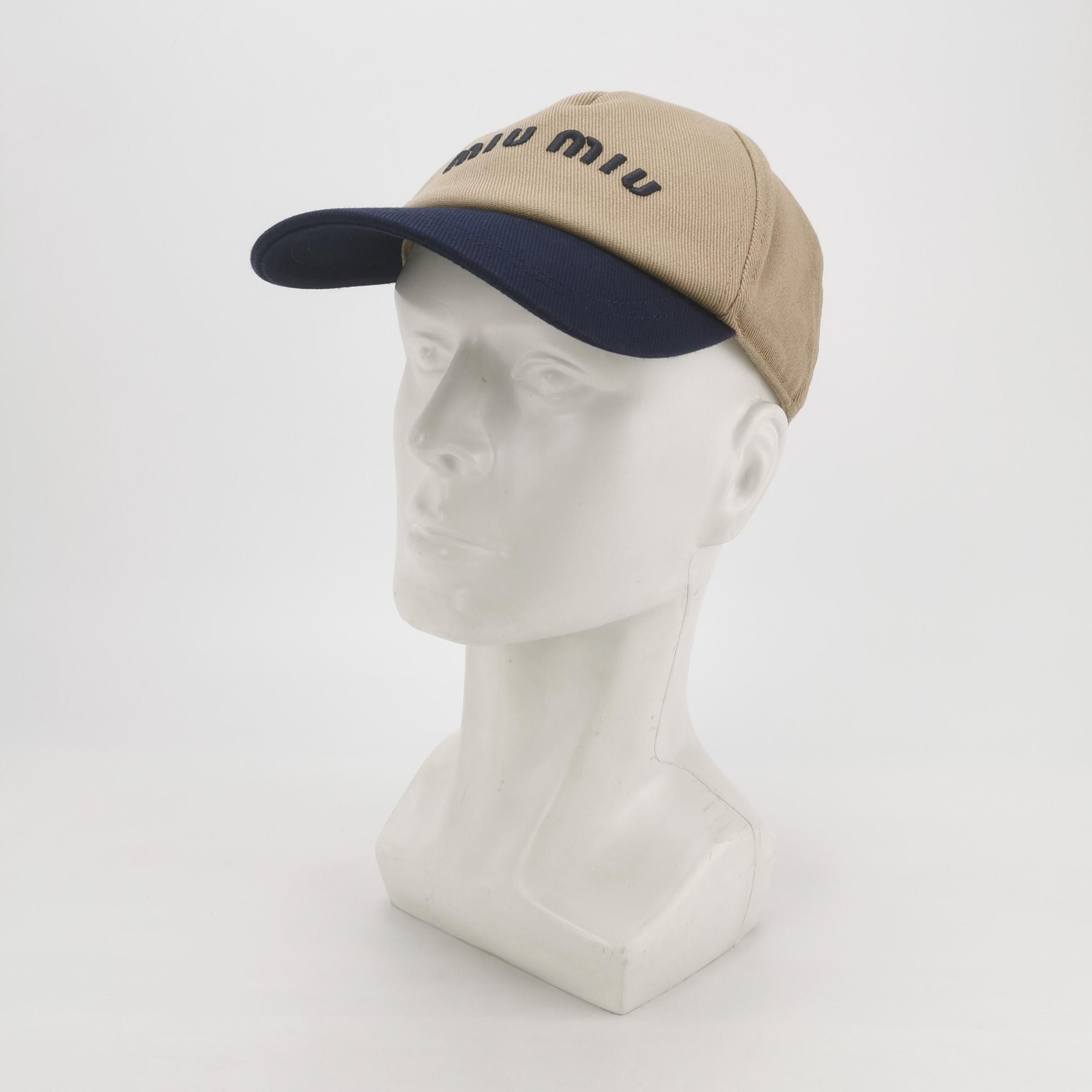 Miu Miu Miu Miu Embroidered Logo Baseball Cap Size S Size ONE SIZE - 2 Thumbnail