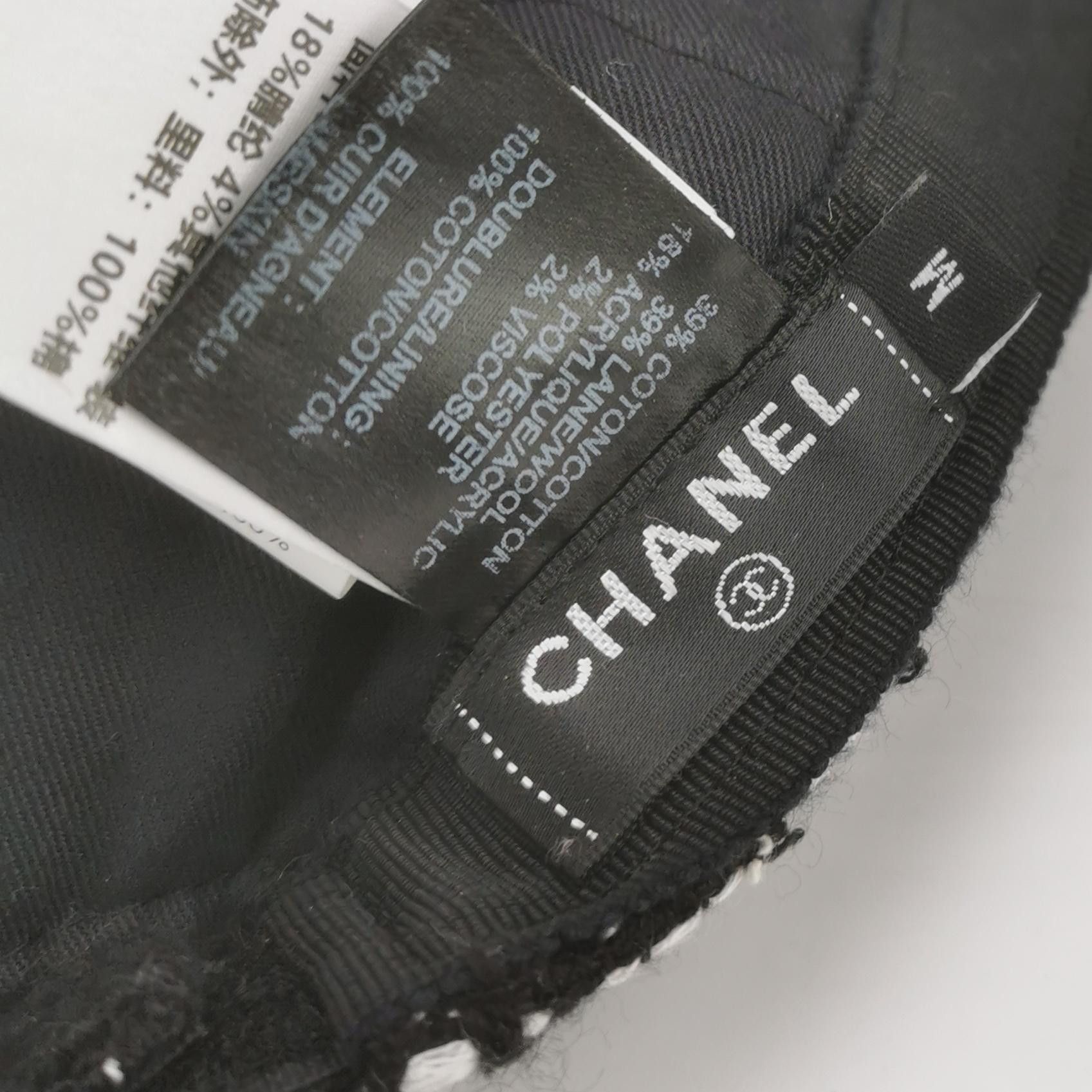 Chanel Chanel Tweed CC Baseball Cap Size M Size ONE SIZE - 5 Thumbnail