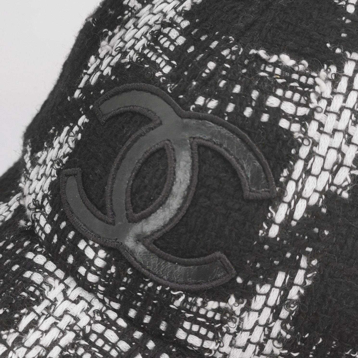 Chanel Chanel Tweed CC Baseball Cap Size M Size ONE SIZE - 4 Thumbnail