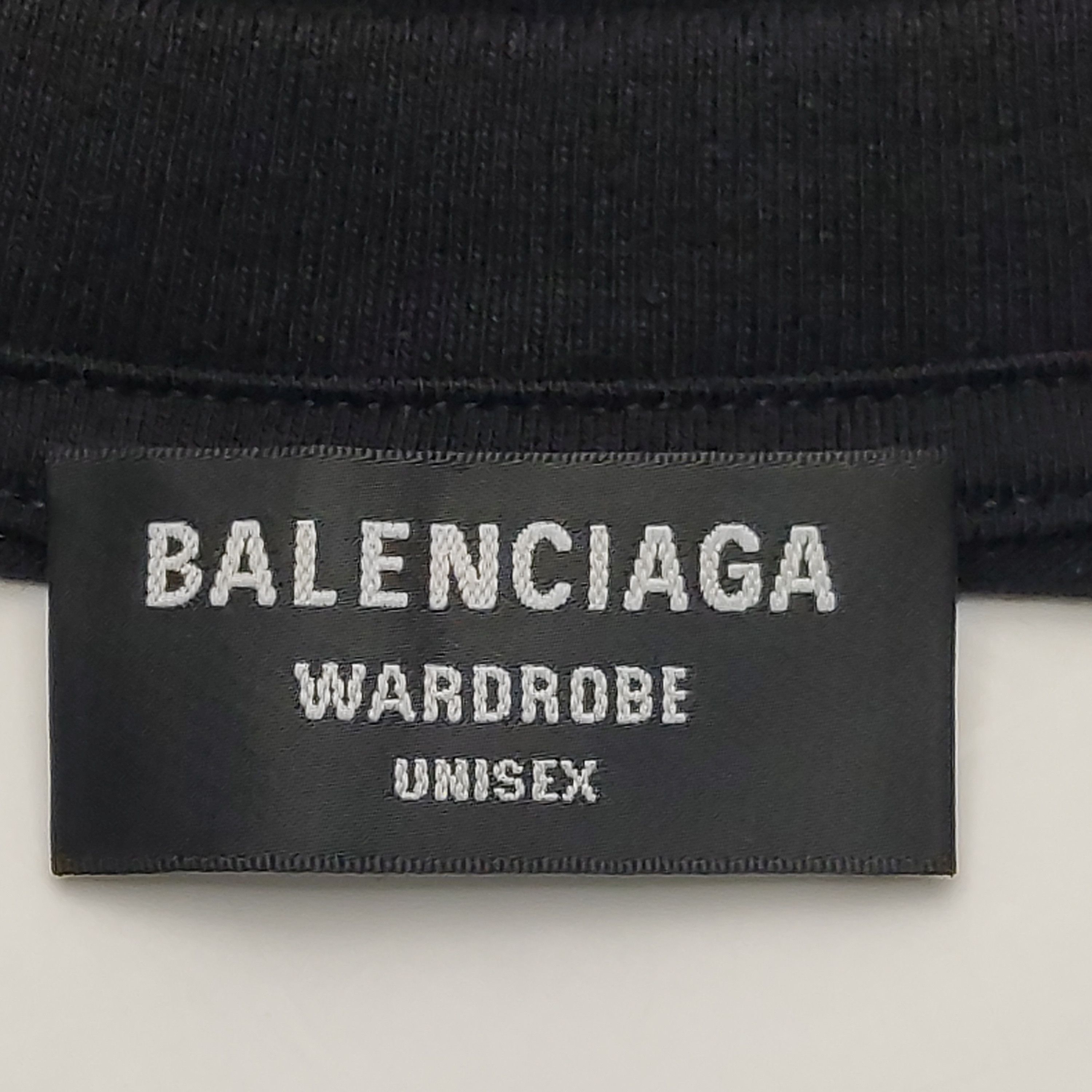 Balenciaga Balenciaga Pixel Logo T-Shirt Size S Size US S / EU 44-46 / 1 - 6 Thumbnail