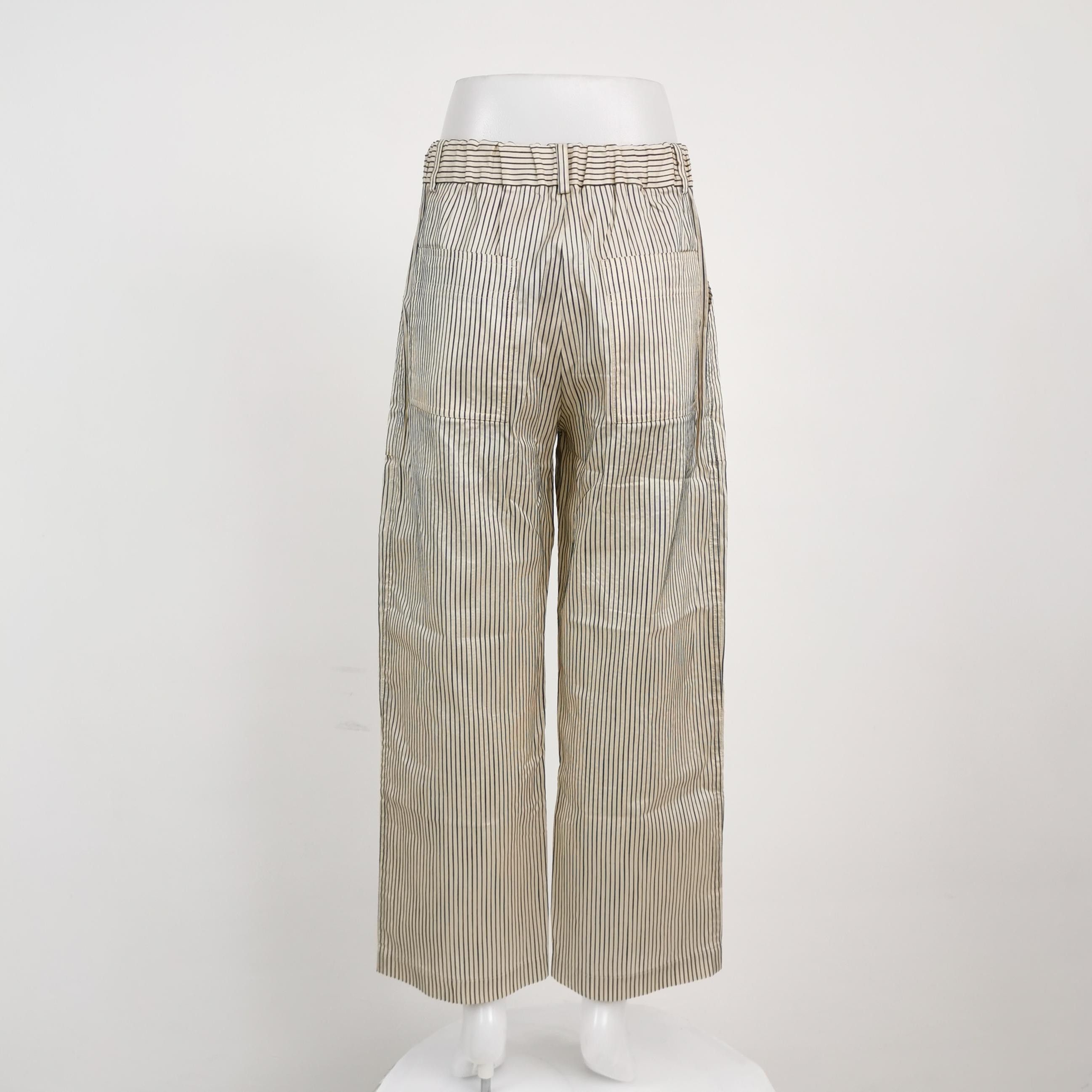 Dior Dior Striped Silk Blend Pants IT 38 Size 26" / US 2 / IT 38 - 2 Thumbnail