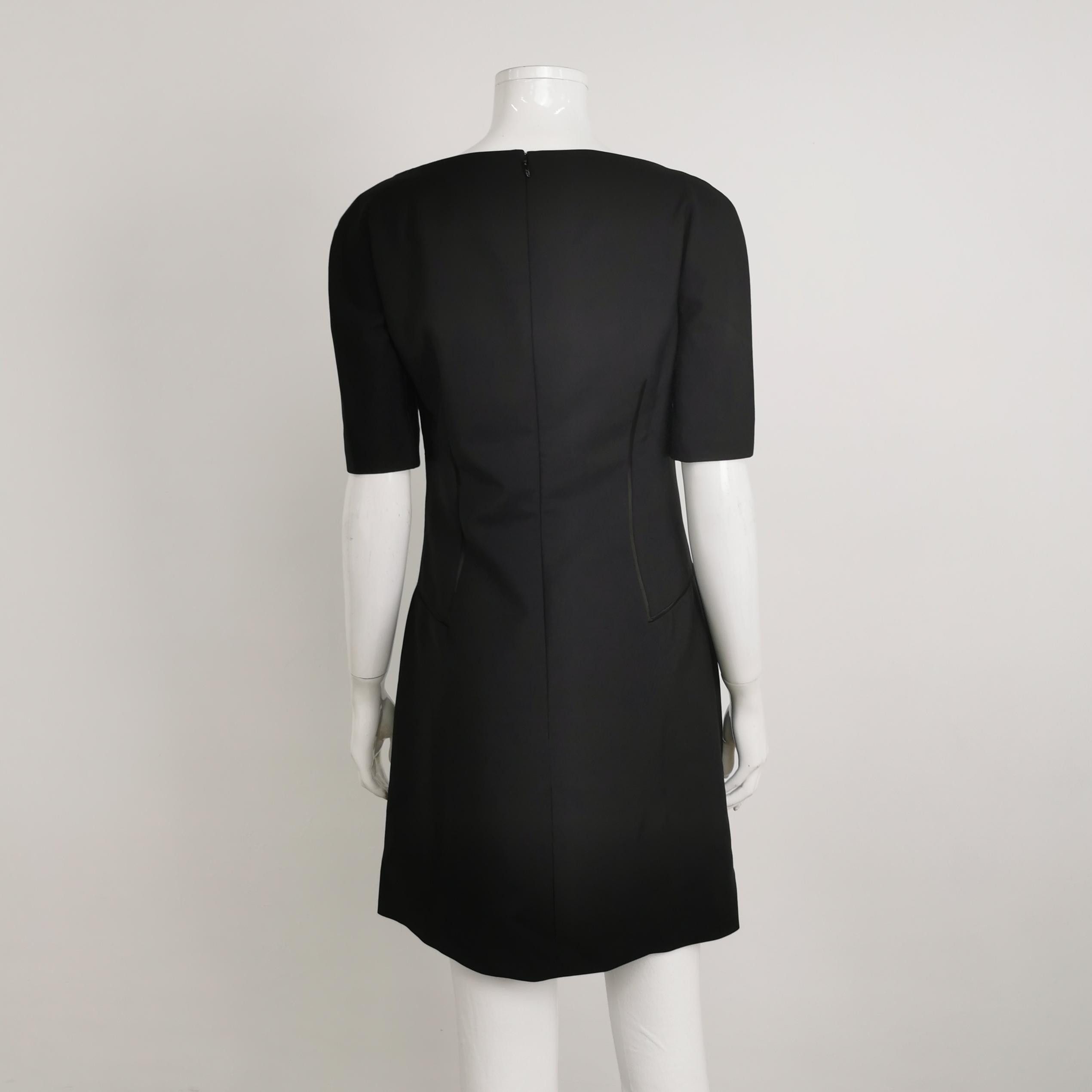 Givenchy Givenchy Logo Wool Blend Mini Dress Size 36 Size XS / US 0-2 / IT 36-38 - 2 Thumbnail