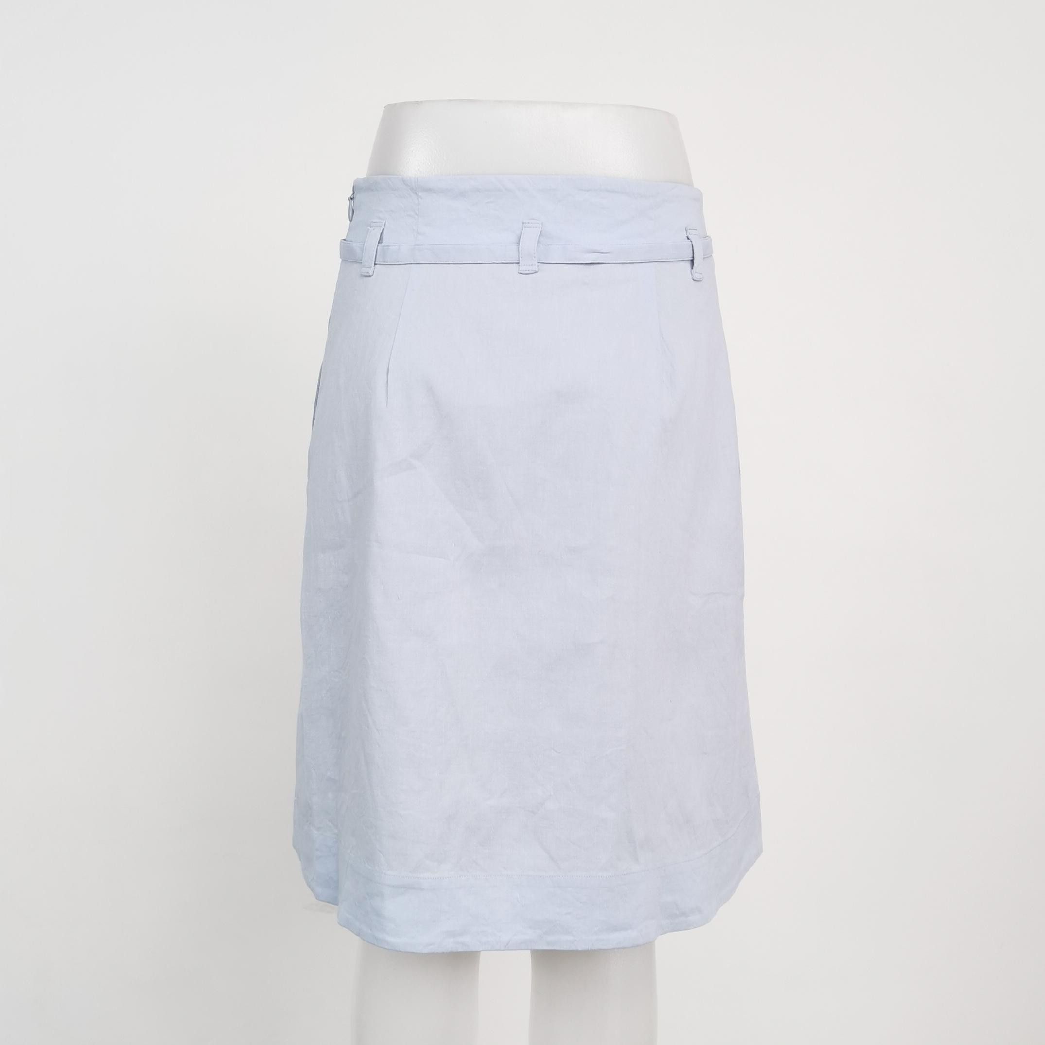 Theory Theory Linen Blend Mini Skirt Size 2 Size 26" / US 2 / IT 38 - 2 Thumbnail