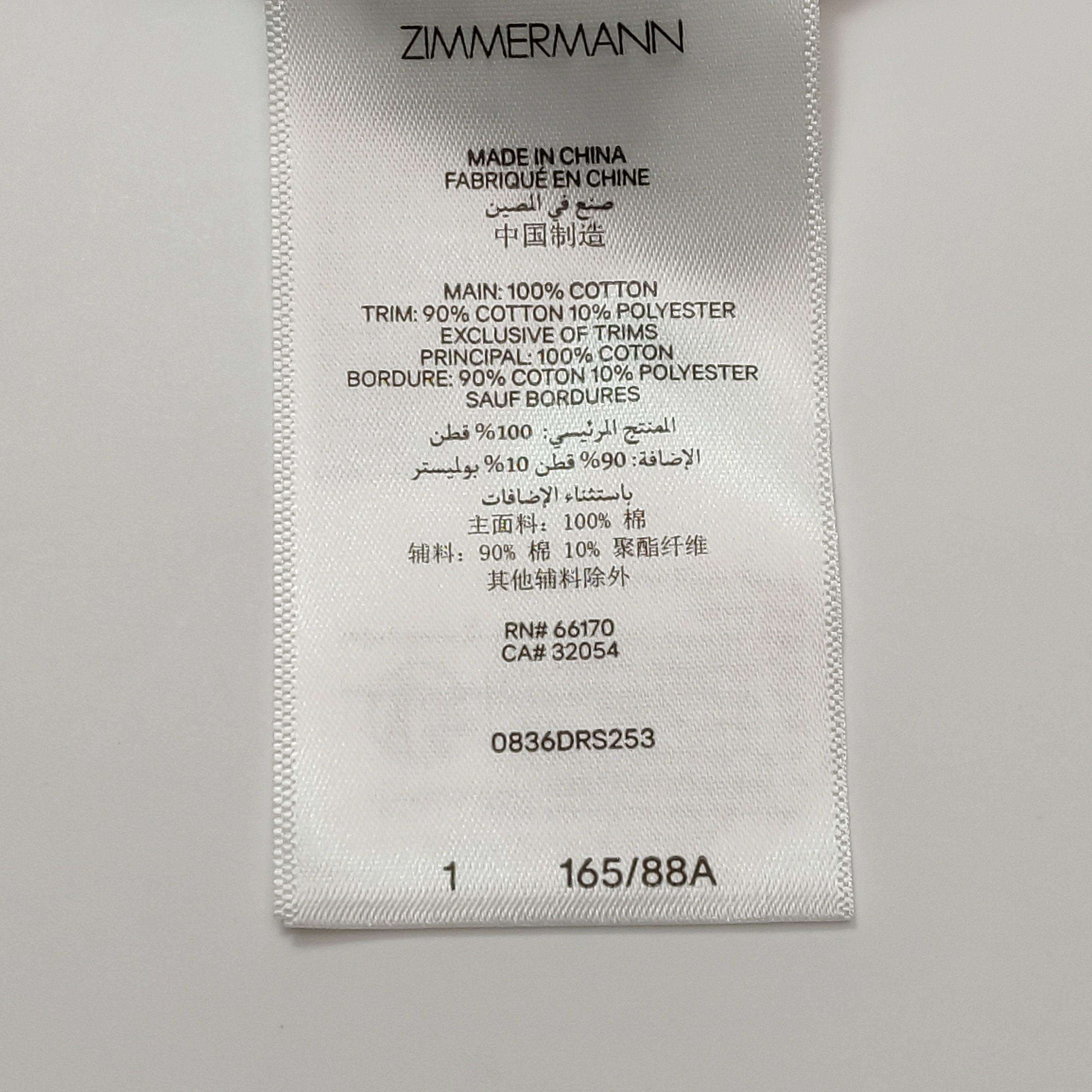 Zimmermann Zimmermann Patchwork Cotton Midi Dress Size 1 Size S / US 4 / IT 40 - 9 Thumbnail