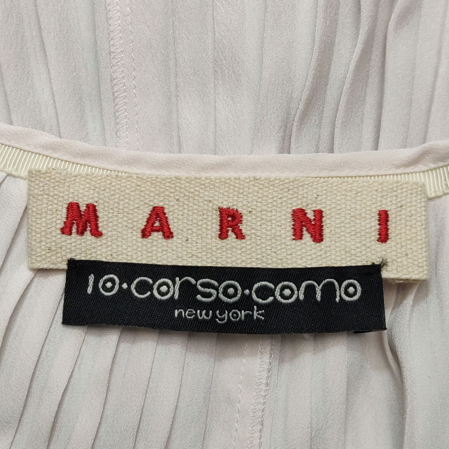 Marni Marni Metallic Pleated Midi Skirt Size 36 Size 25" / US 0 / IT 36 - 4 Thumbnail