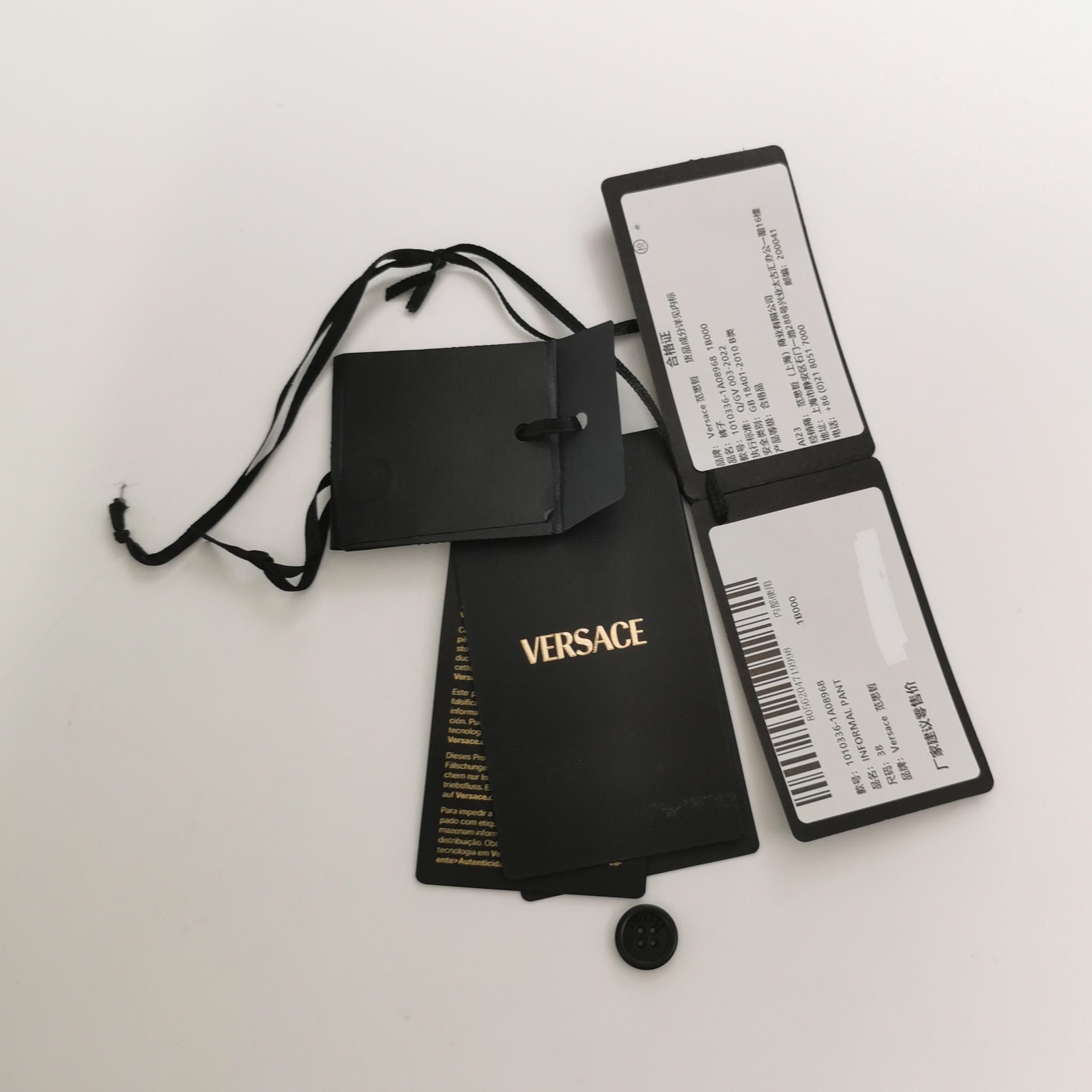Versace Versace Black Wool Pants Size 38 Size 26" / US 2 / IT 38 - 4 Thumbnail