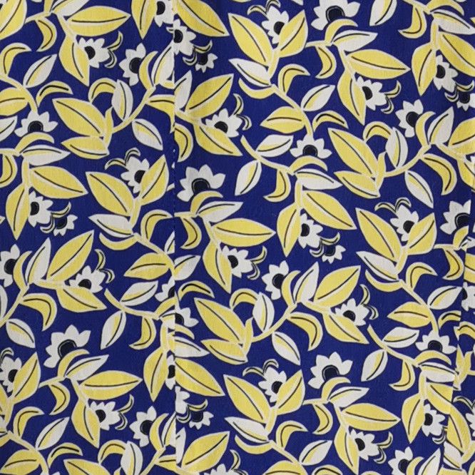 Weekend Max Mara Weekend Max Mara Silk Floral V-Neck Dress US 14 Size XL / US 12-14 / IT 48-50 - 3 Thumbnail