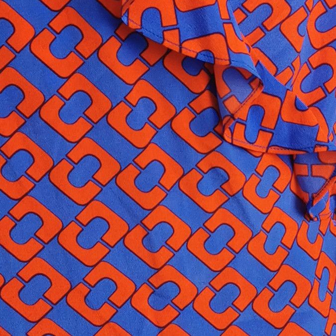 Diane von Furstenberg Diane von Furstenberg Silk Wrap Dress Size 14 Size XL / US 12-14 / IT 48-50 - 3 Thumbnail