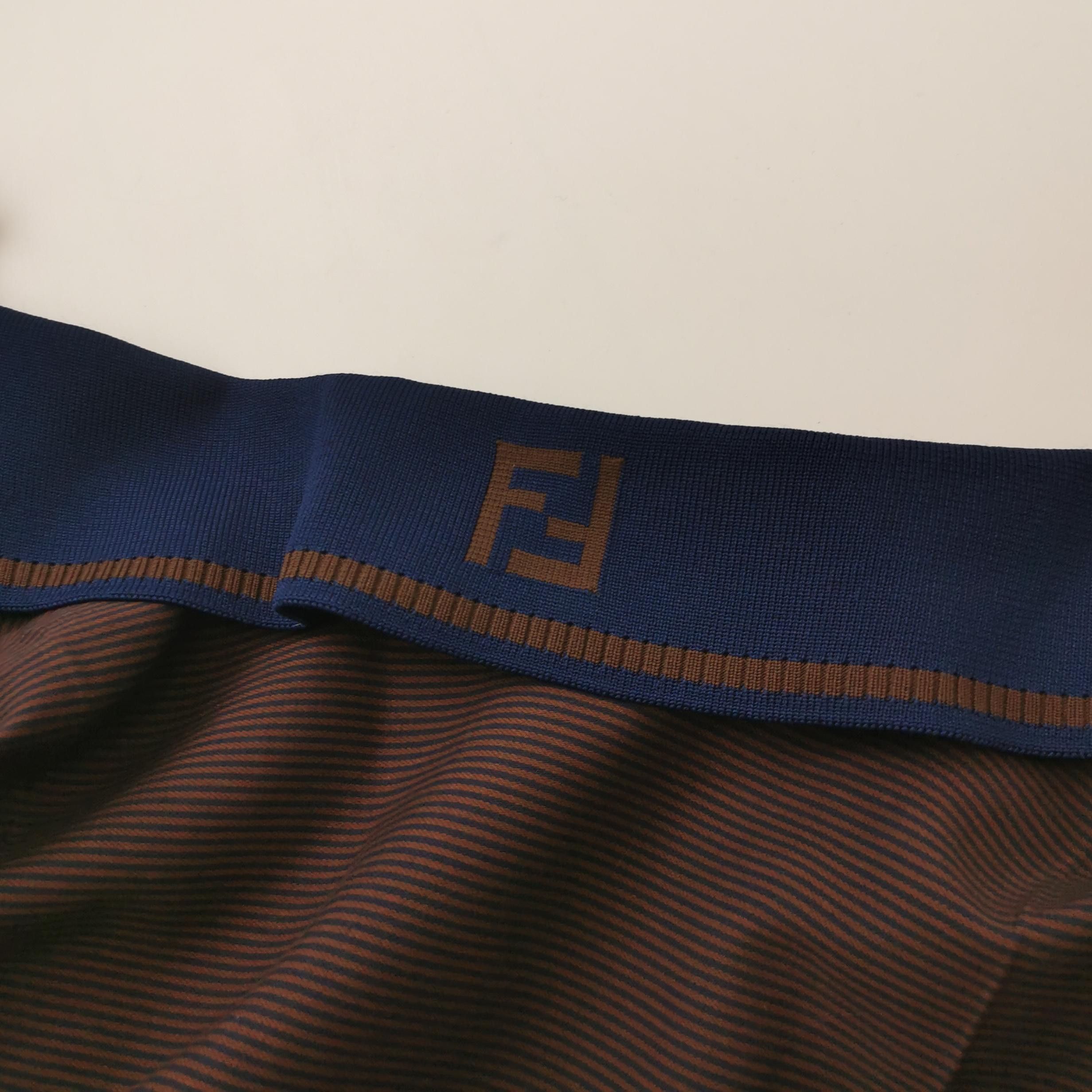 Fendi Fendi Striped Logo Collar Jacket IT 40 Size S / US 4 / IT 40 - 3 Thumbnail