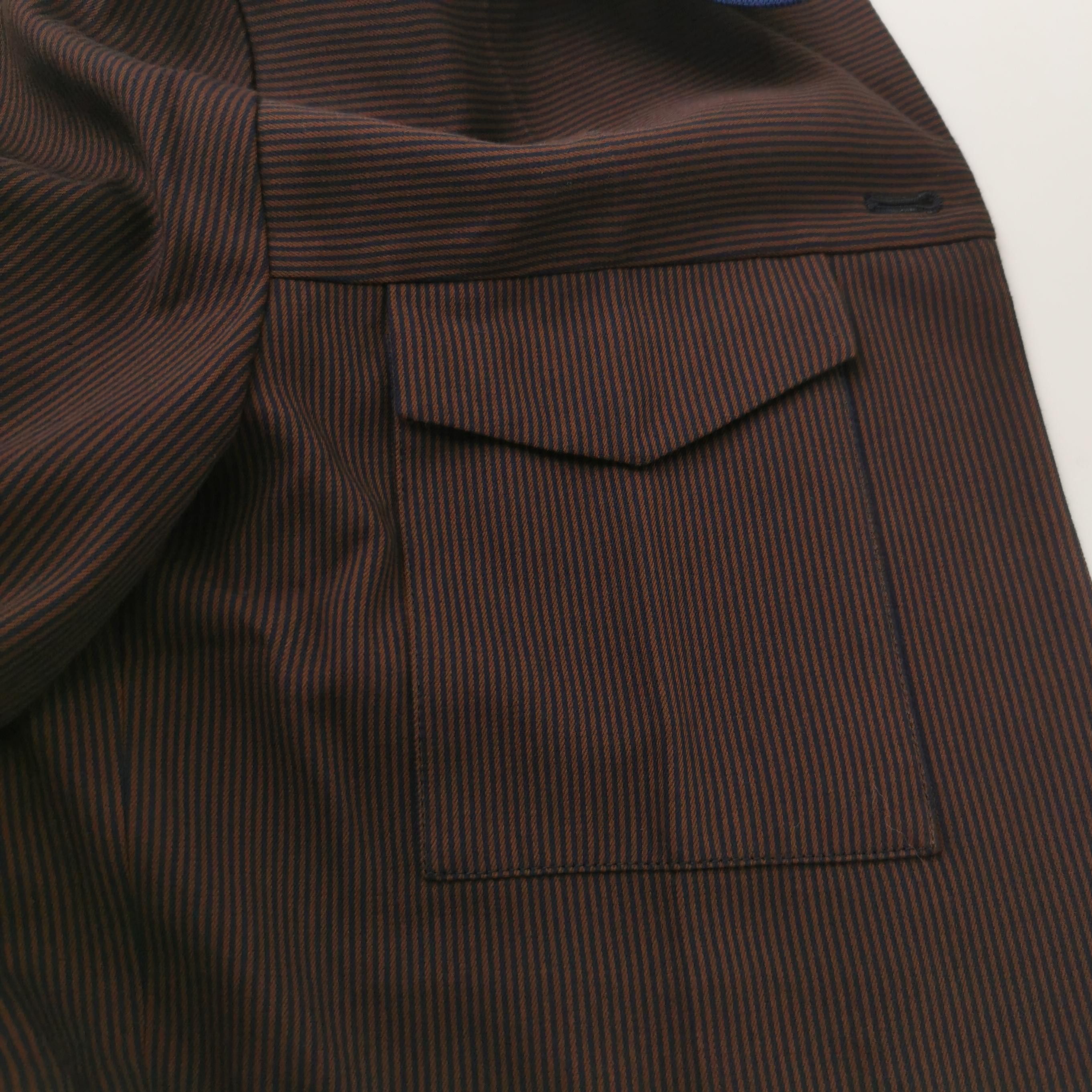 Fendi Fendi Striped Logo Collar Jacket IT 40 Size S / US 4 / IT 40 - 4 Thumbnail