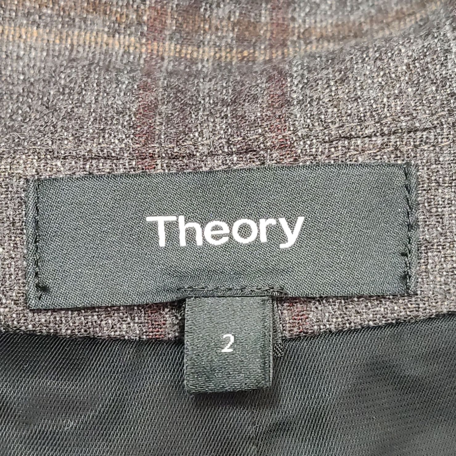 Theory Theory Plaid Blazer Size 2 Size XS / US 0-2 / IT 36-38 - 4 Thumbnail