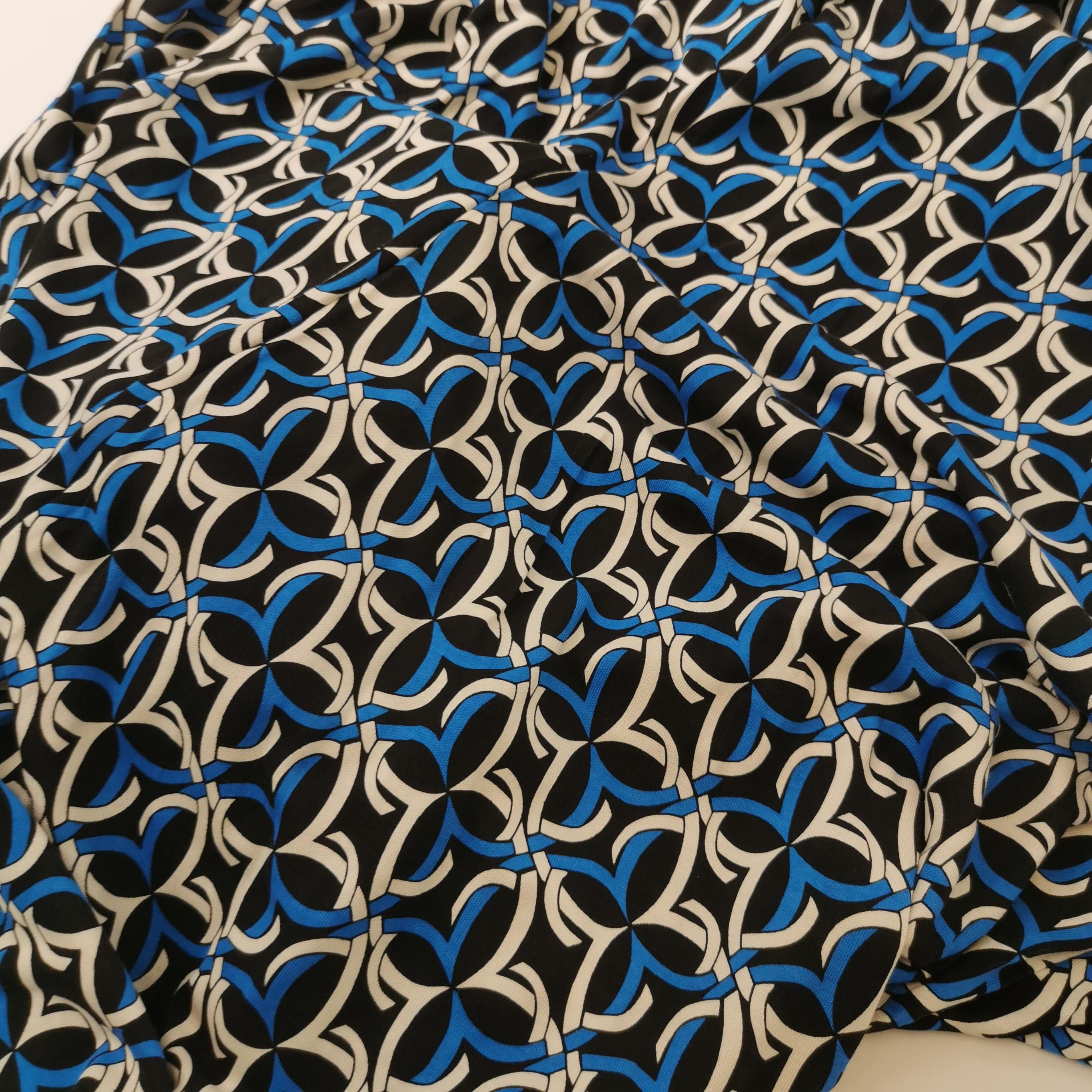 Diane von Furstenberg Diane von Furstenberg Tile Print Midi Dress Size S Size S / US 4 / IT 40 - 3 Thumbnail