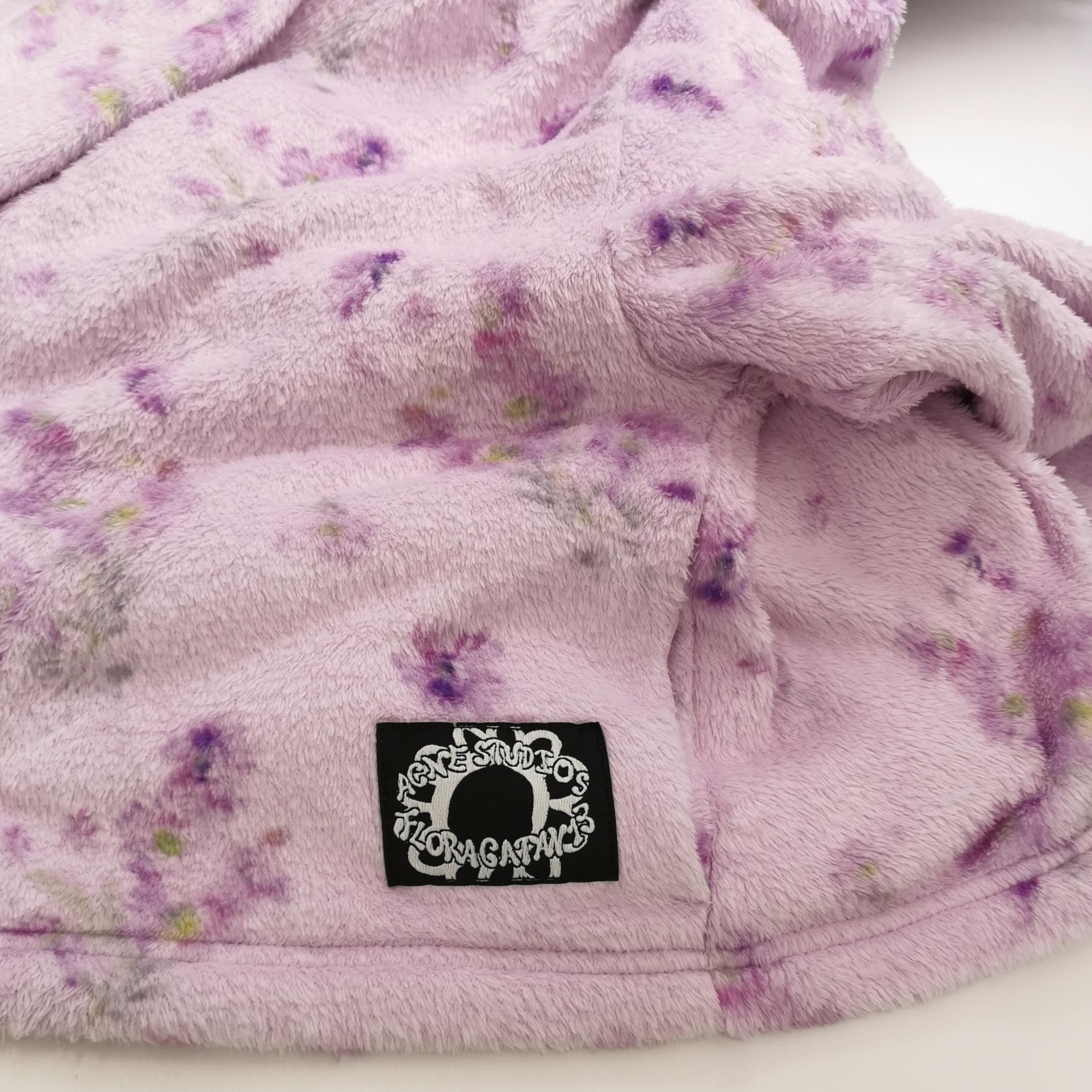 Acne Studios Acne Studios Floral Fleece Hoodie Size S Size US S / EU 44-46 / 1 - 3 Thumbnail