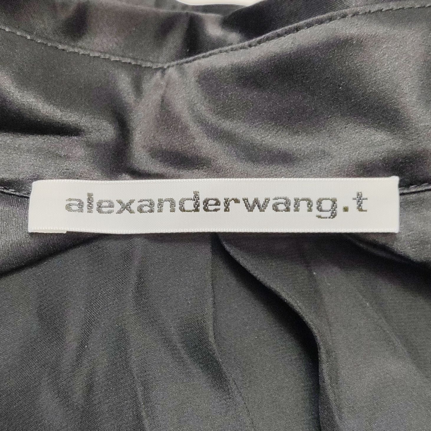 Alexander Wang Alexander Wang Silk Button Down Mini Dress Size 2 Size XS / US 0-2 / IT 36-38 - 4 Thumbnail
