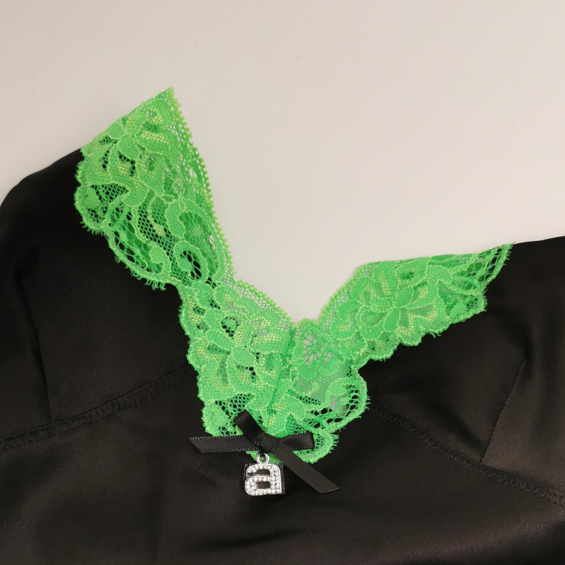 Alexander Wang Alexander Wang Silk Lace Trim Mini Dress Size 6 Size M / US 6-8 / IT 42-44 - 3 Thumbnail