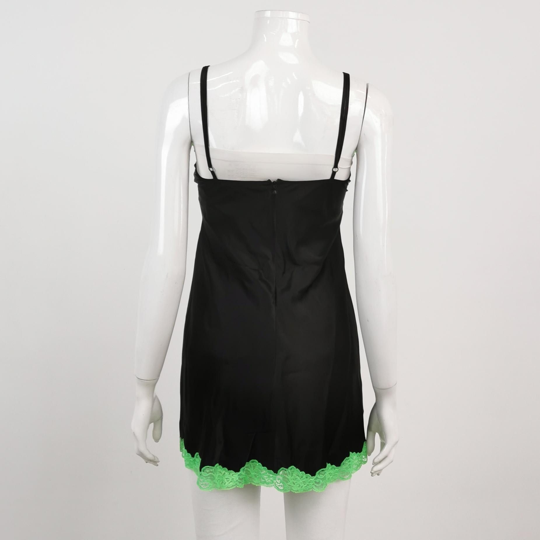 Alexander Wang Alexander Wang Silk Lace Trim Mini Dress Size 4 Size S / US 4 / IT 40 - 2 Thumbnail